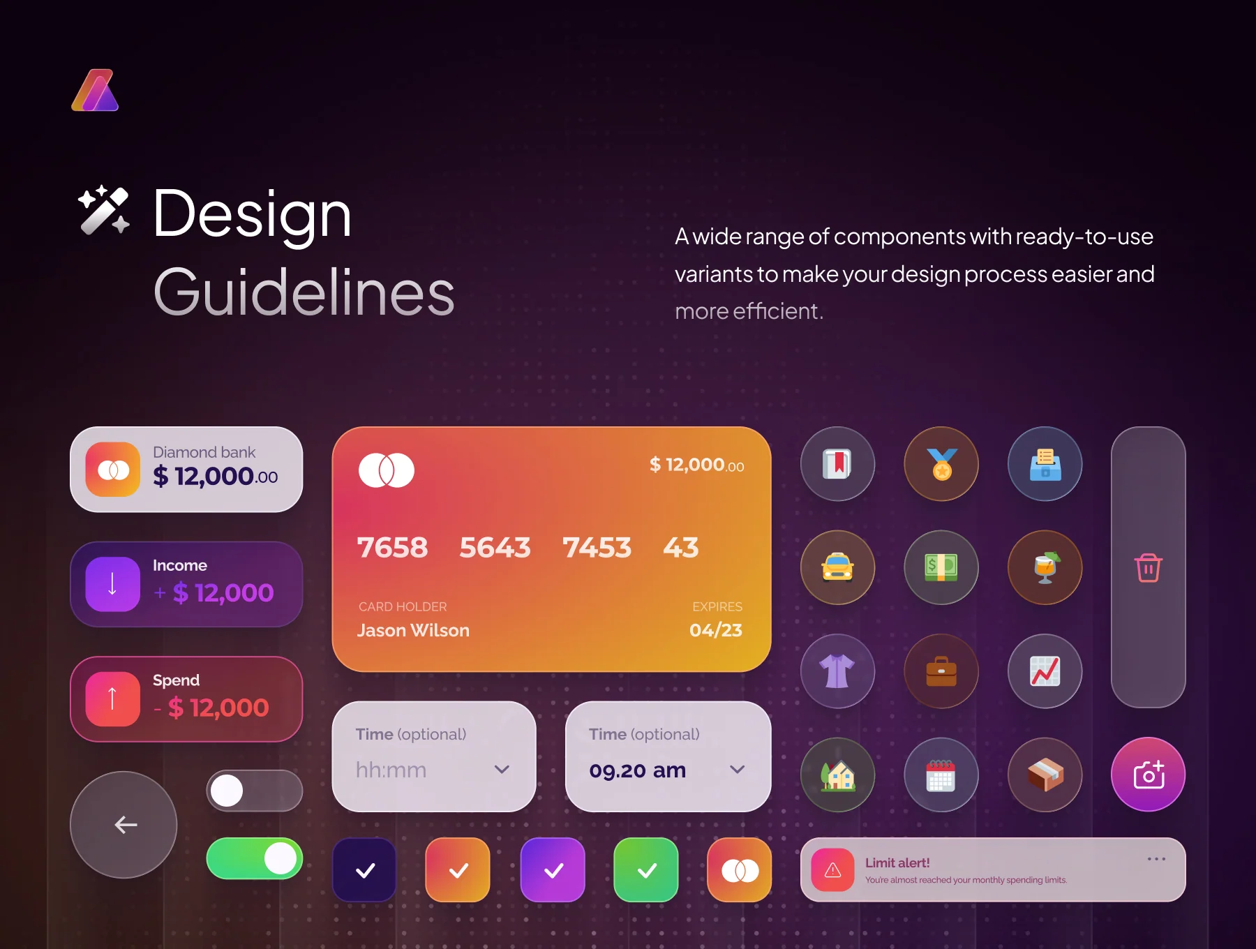 Letify - Financial Management App UI Kit 3