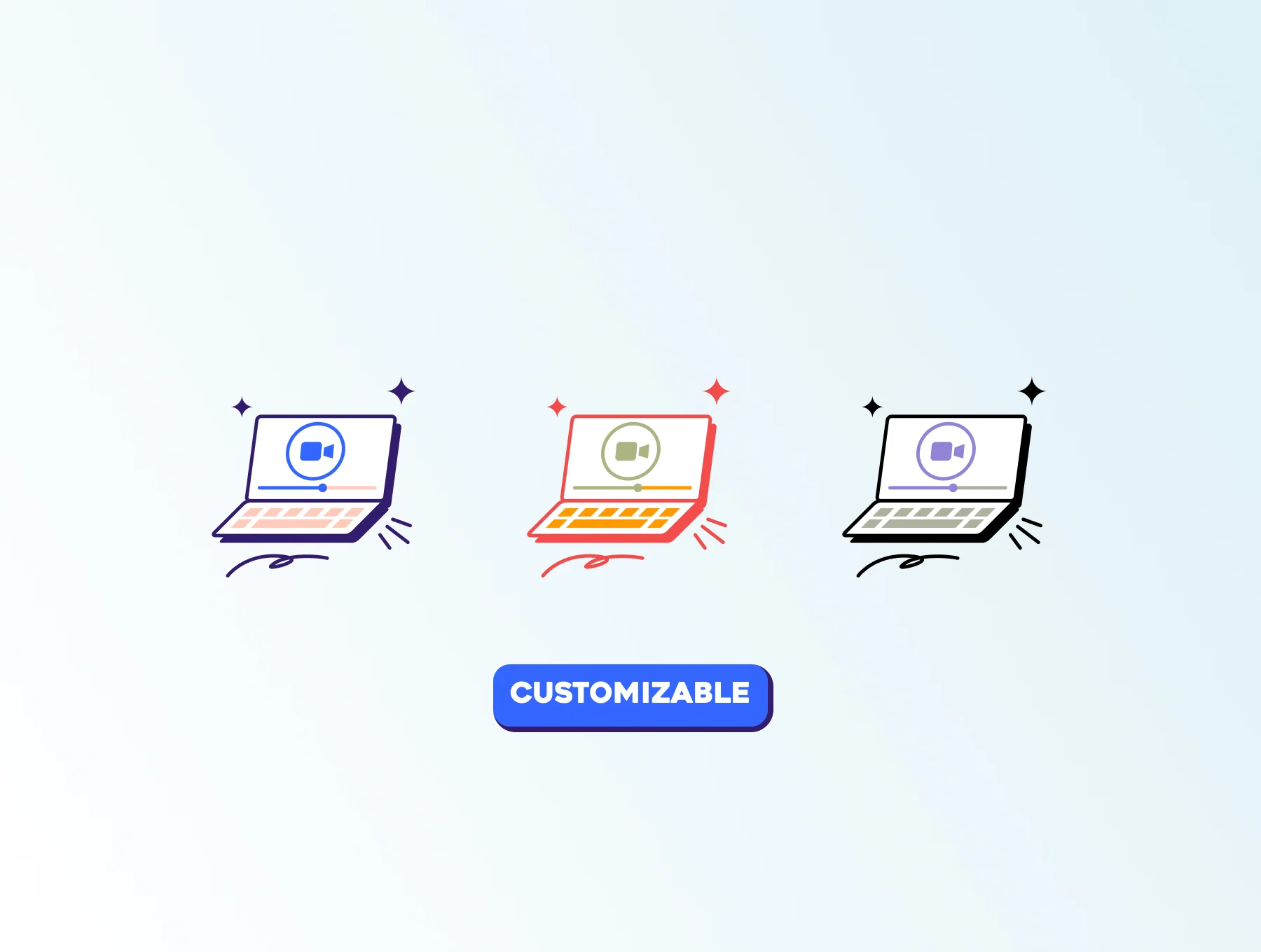 LETRAS Unique Illustration Icon Pack 4