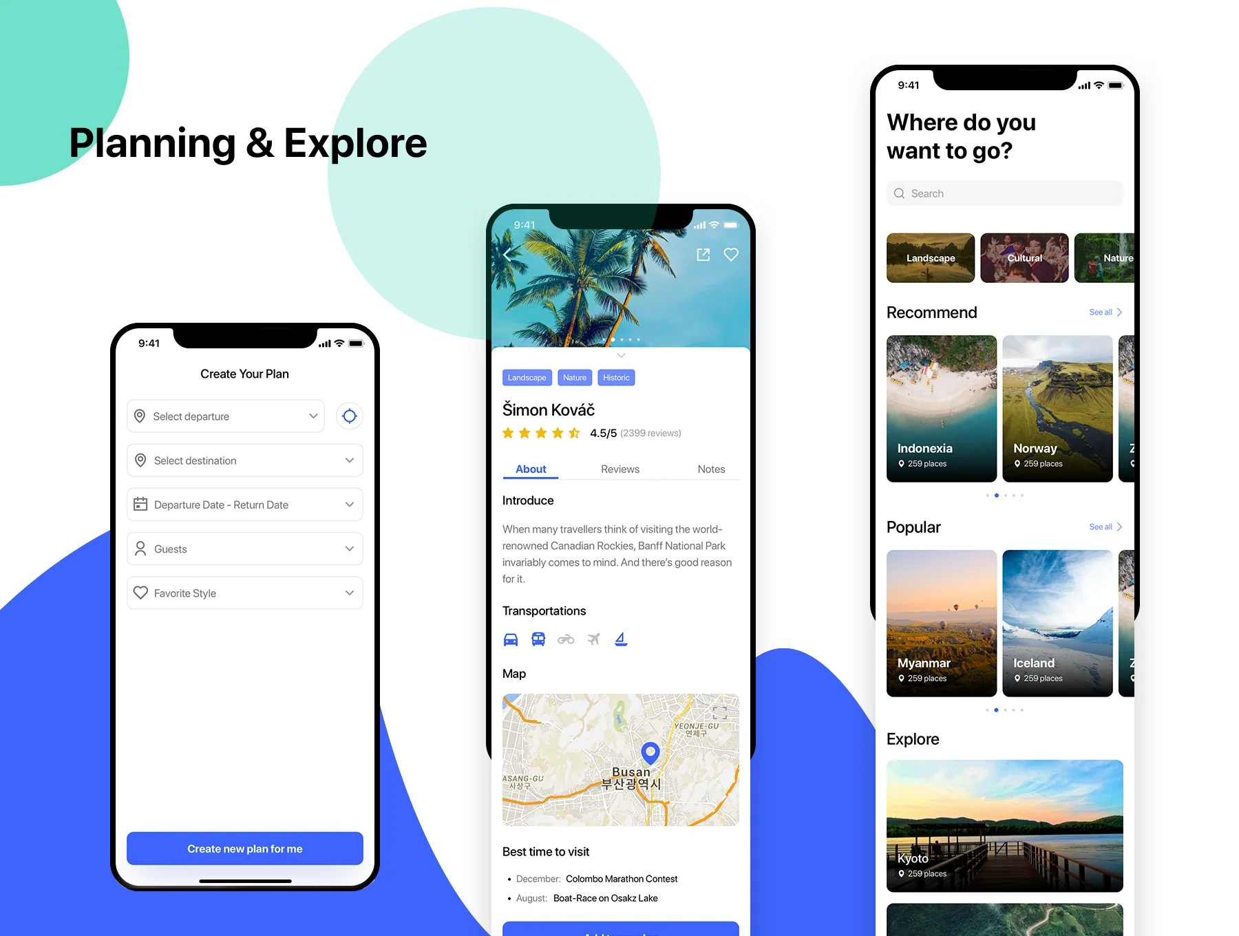 LeTrip Planning Travel UI KIT 5