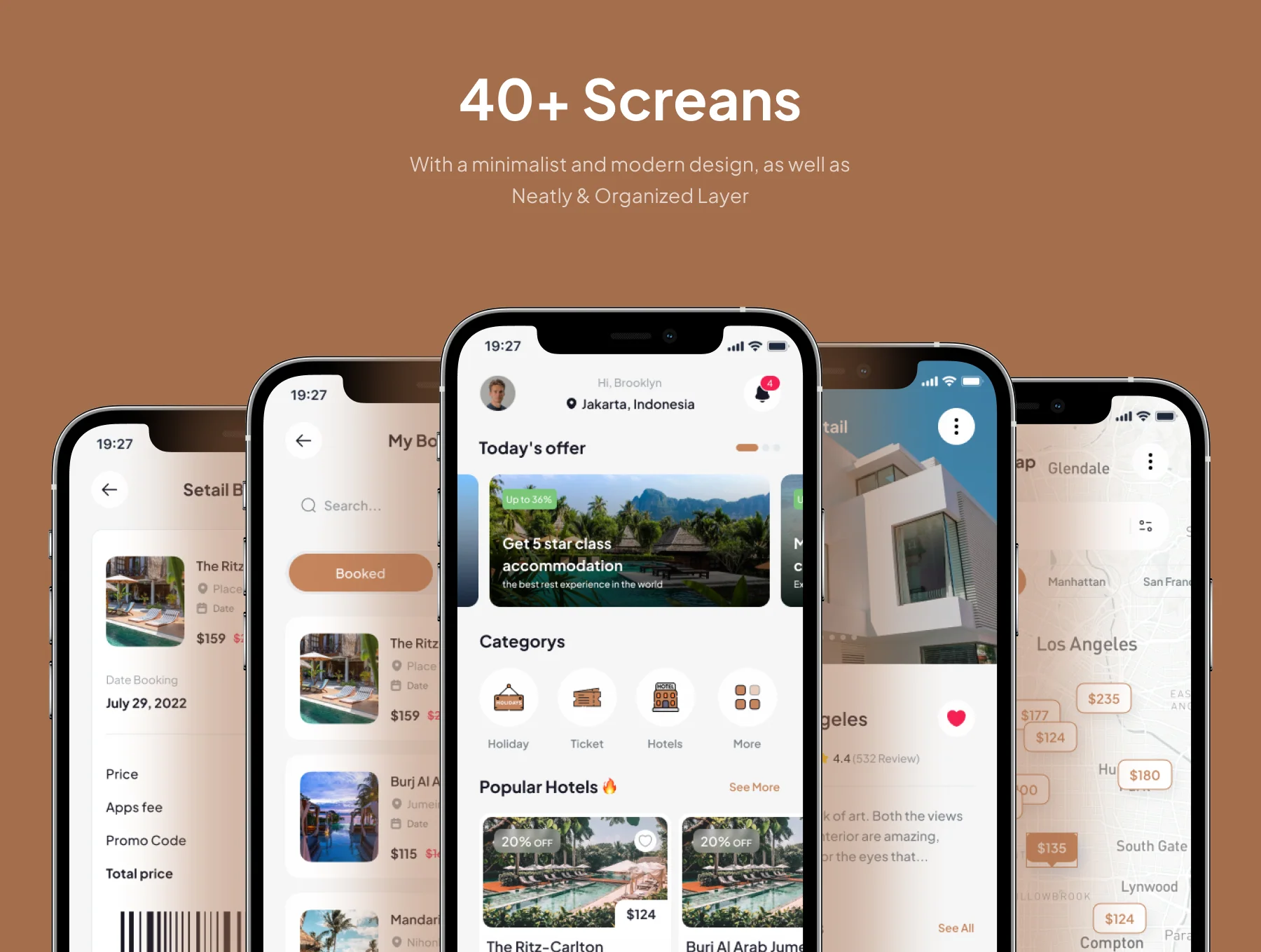 LetsGo - Travel Mobile App UI Kit 3