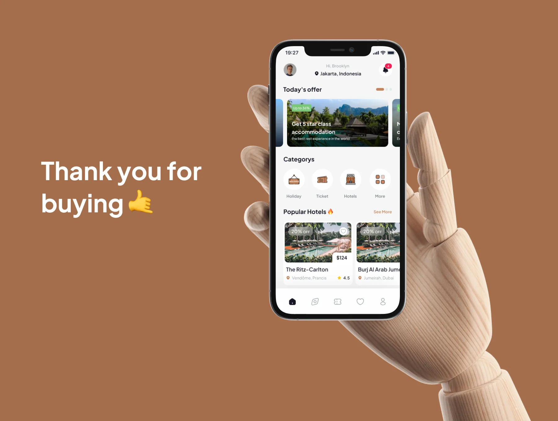 LetsGo - Travel Mobile App UI Kit 6