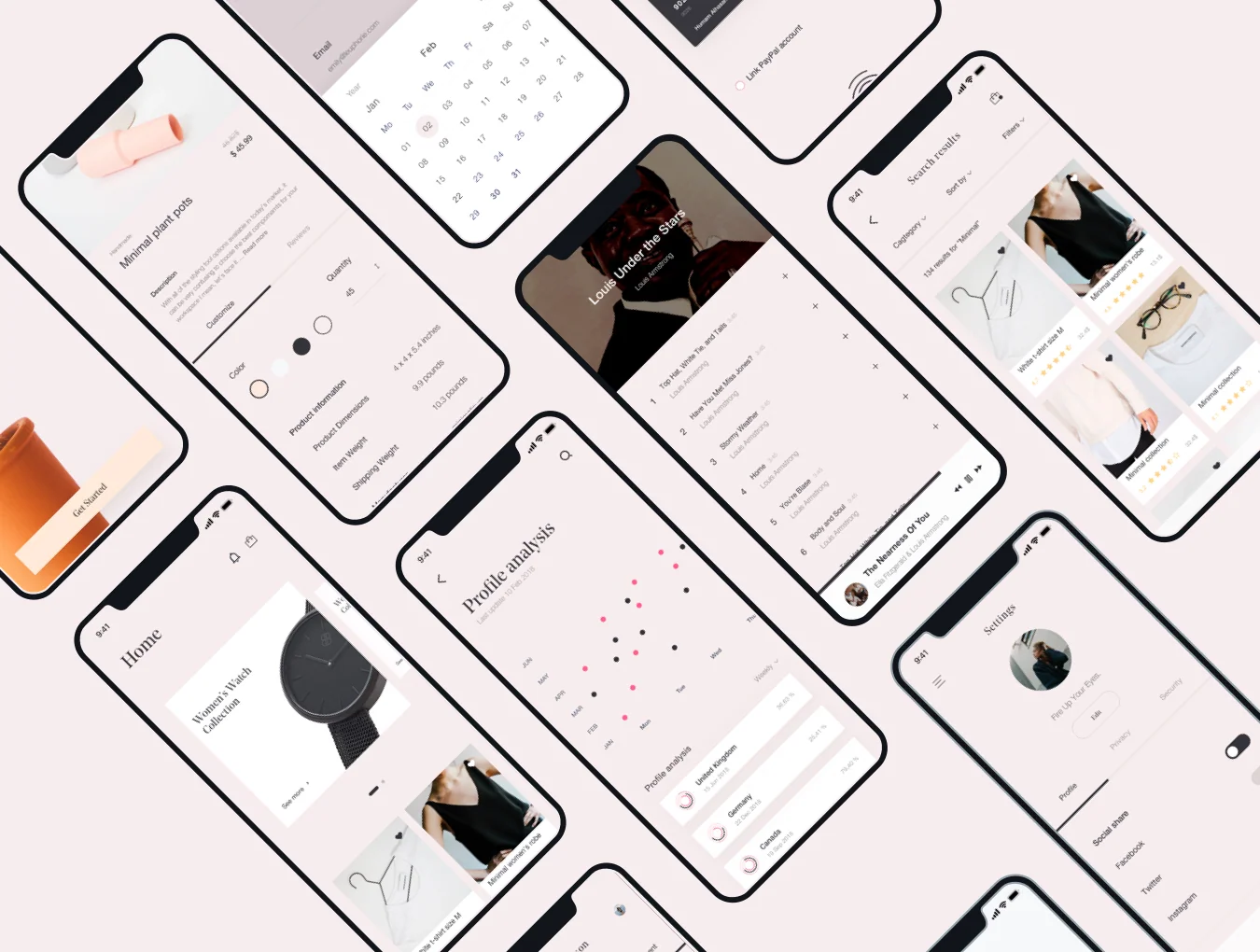 L’euphorie Mobile UI Kit 3