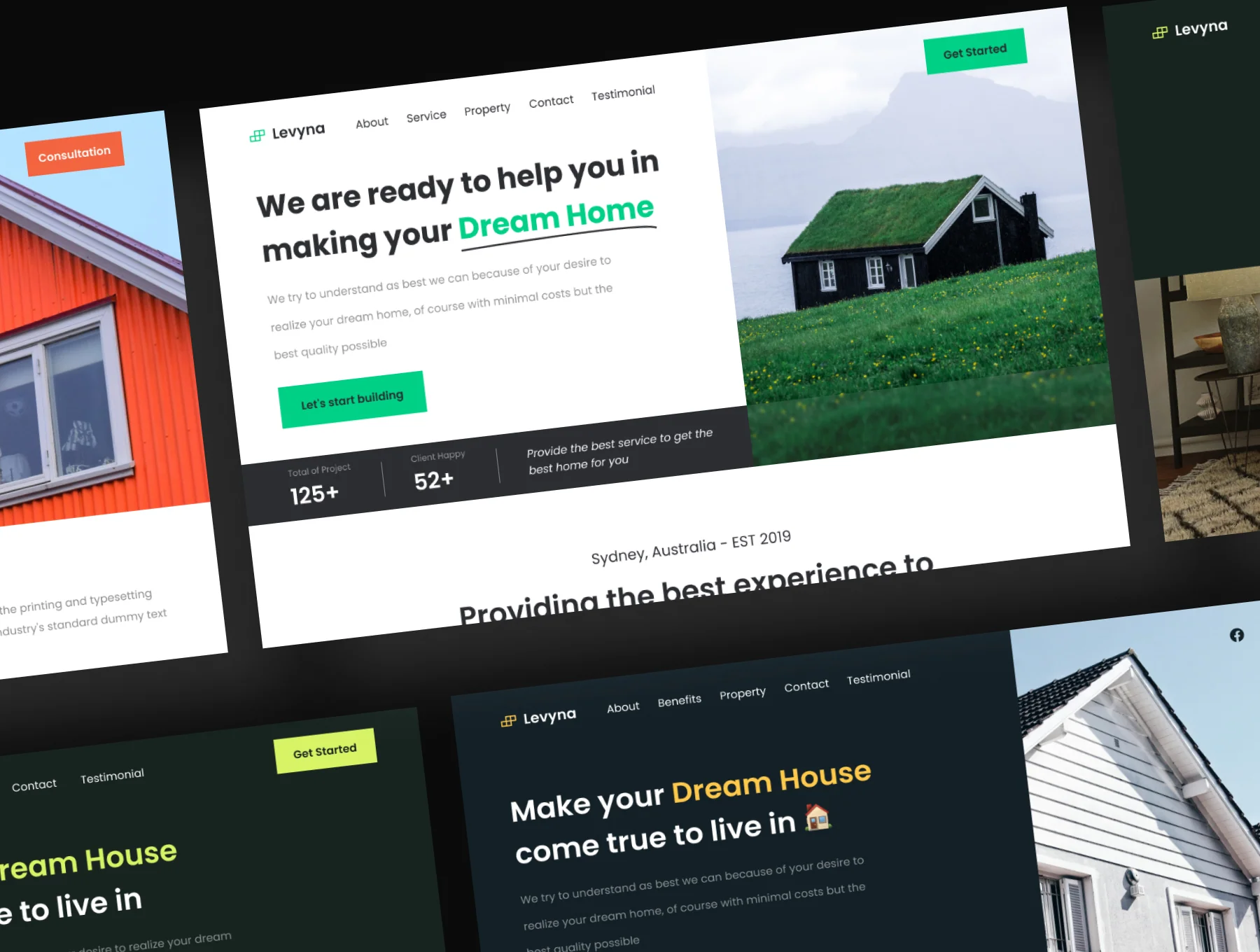 Levyna Batch Landing Page Property - Design & HTML Template 5