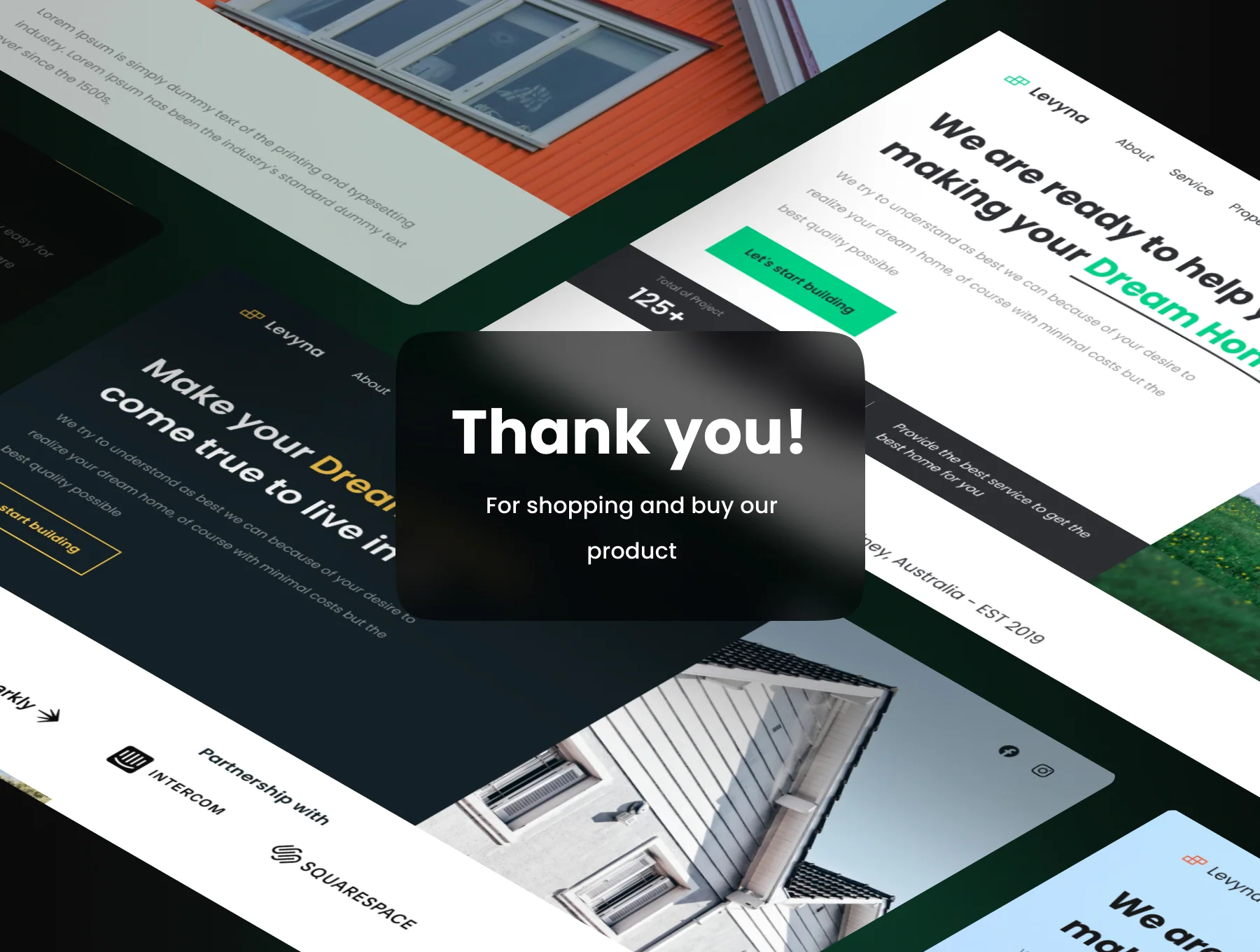 Levyna Batch Landing Page Property - Design & HTML Template 6