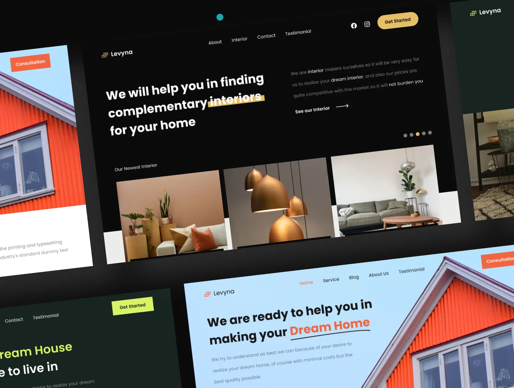 Levyna Landing Page Property - Design & HTML Template 5
