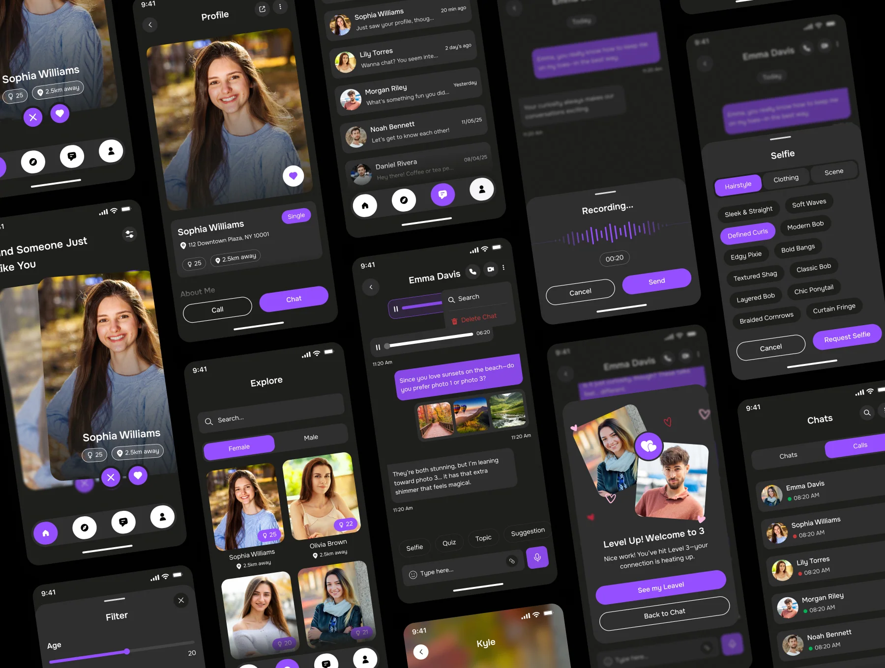 Lexeya - Dating Mobile App UI Kit 4