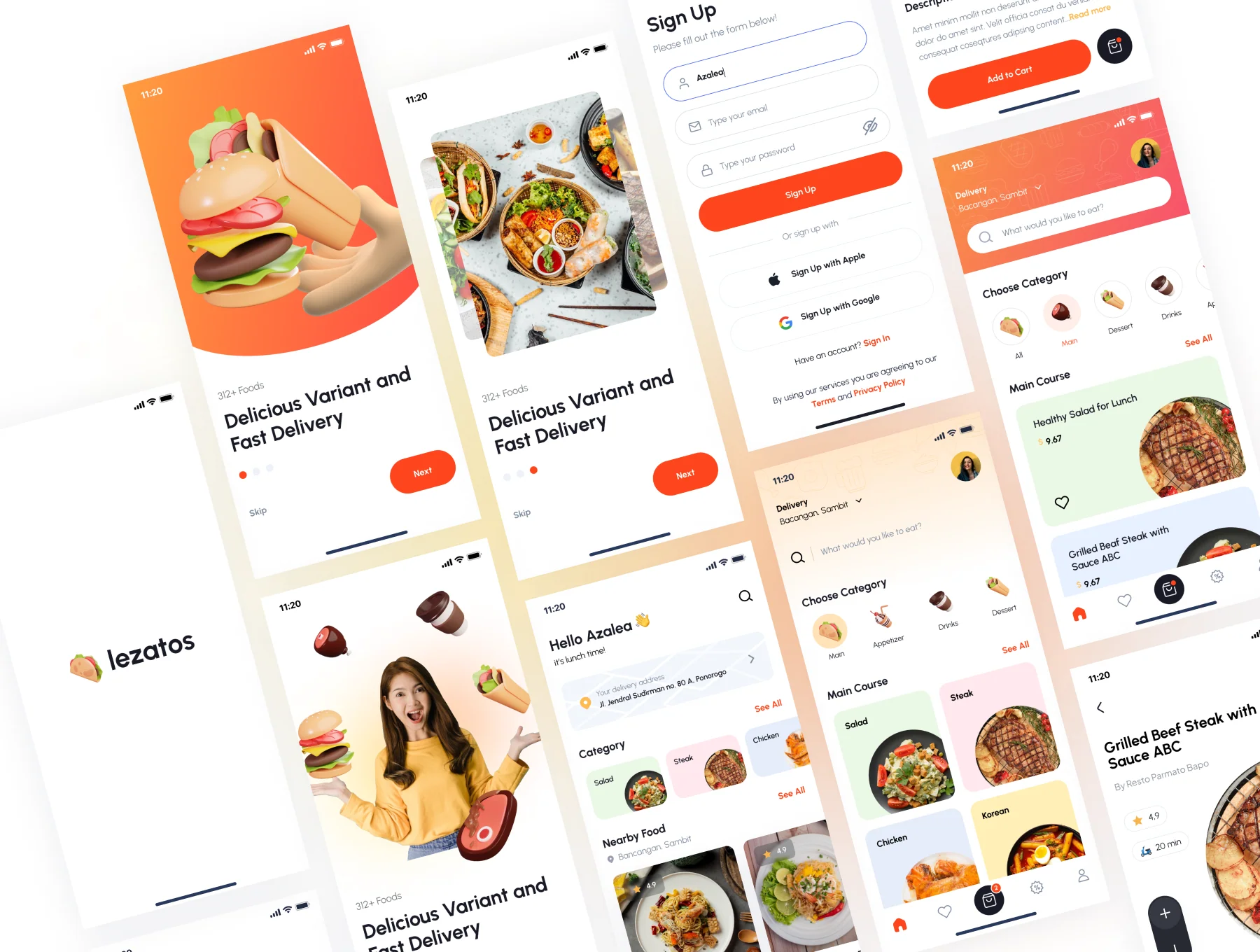 Lezatos - Food Delivery Apps 5
