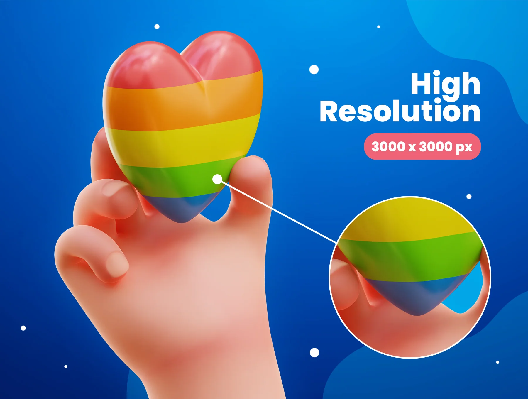 LGBTQ 3D Icons 3
