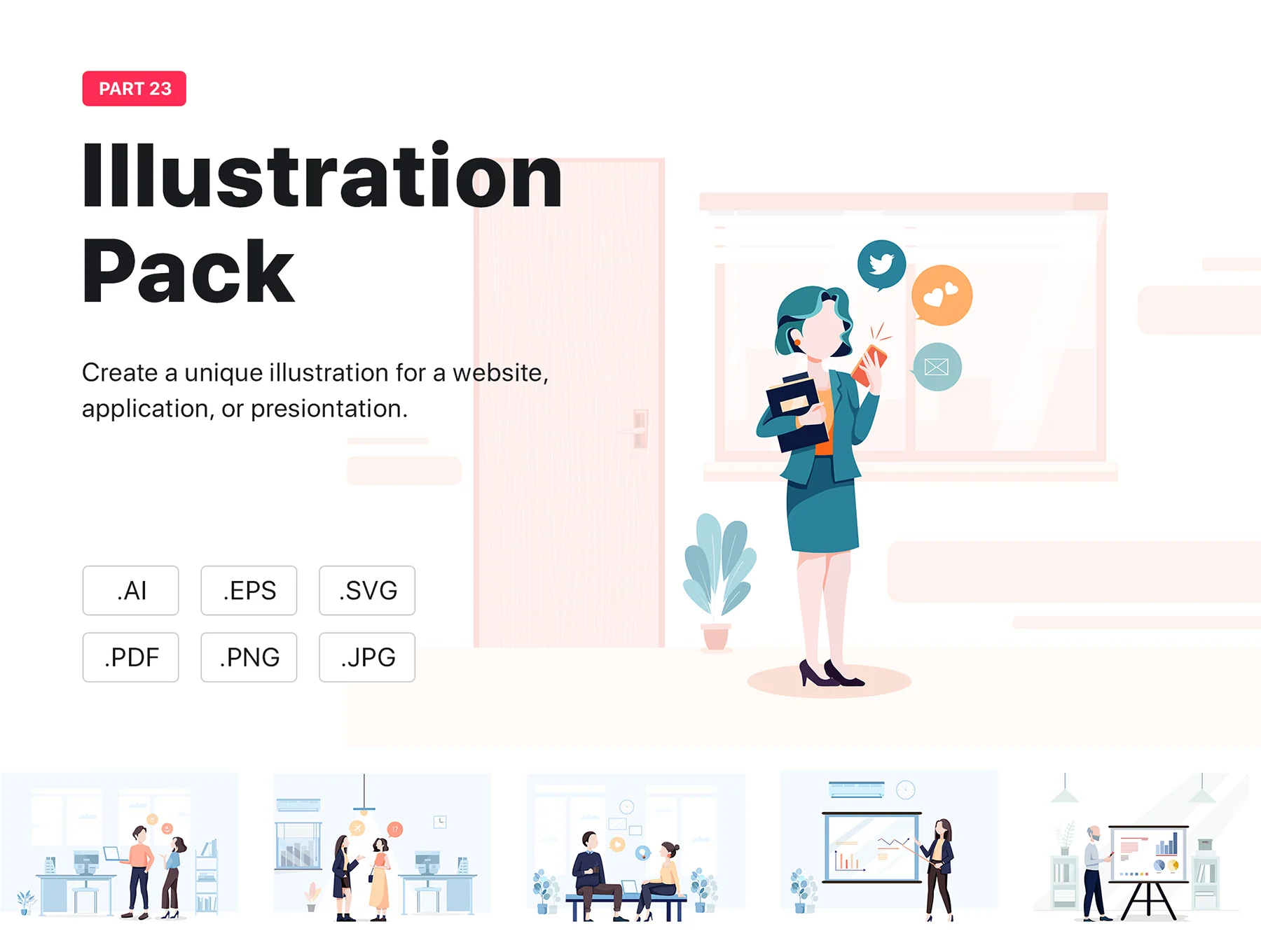 Libra - Business Illustration Pack