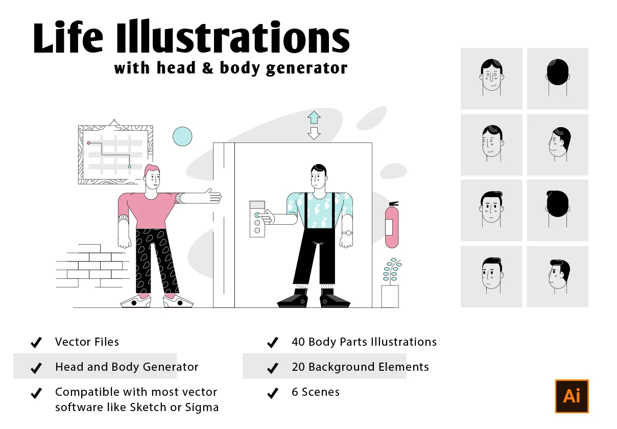 Life Illustrations
