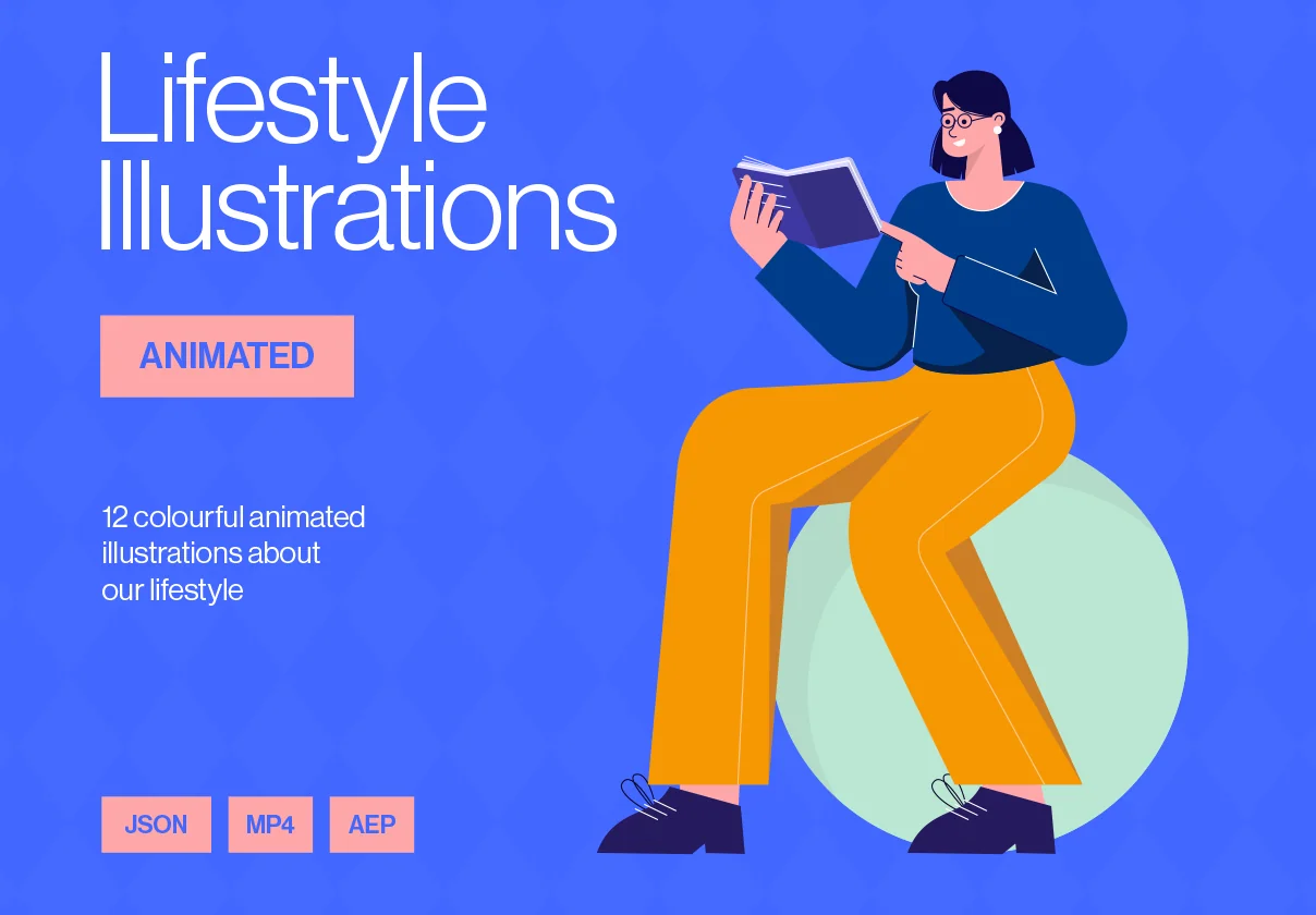 Lifestyle Animated Illustrations