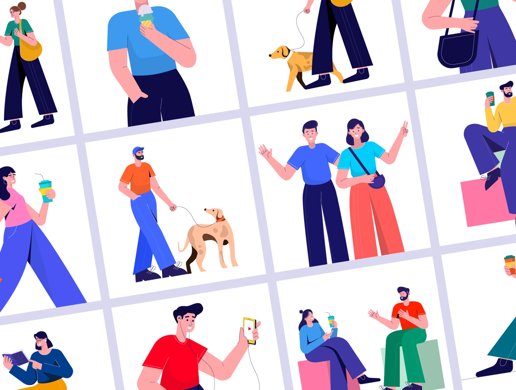 Lifestyle Illustrations 2