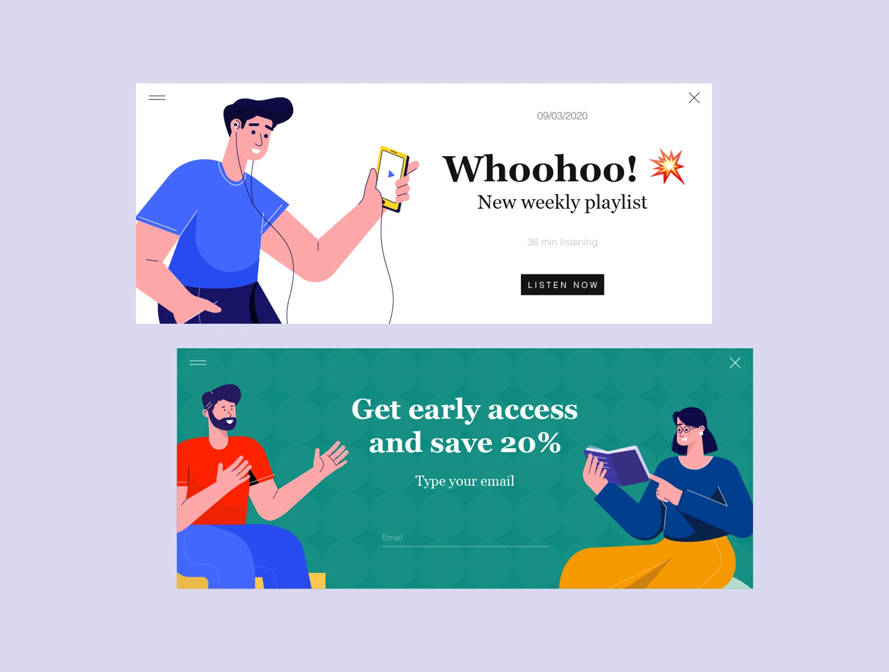 Lifestyle Illustrations 6