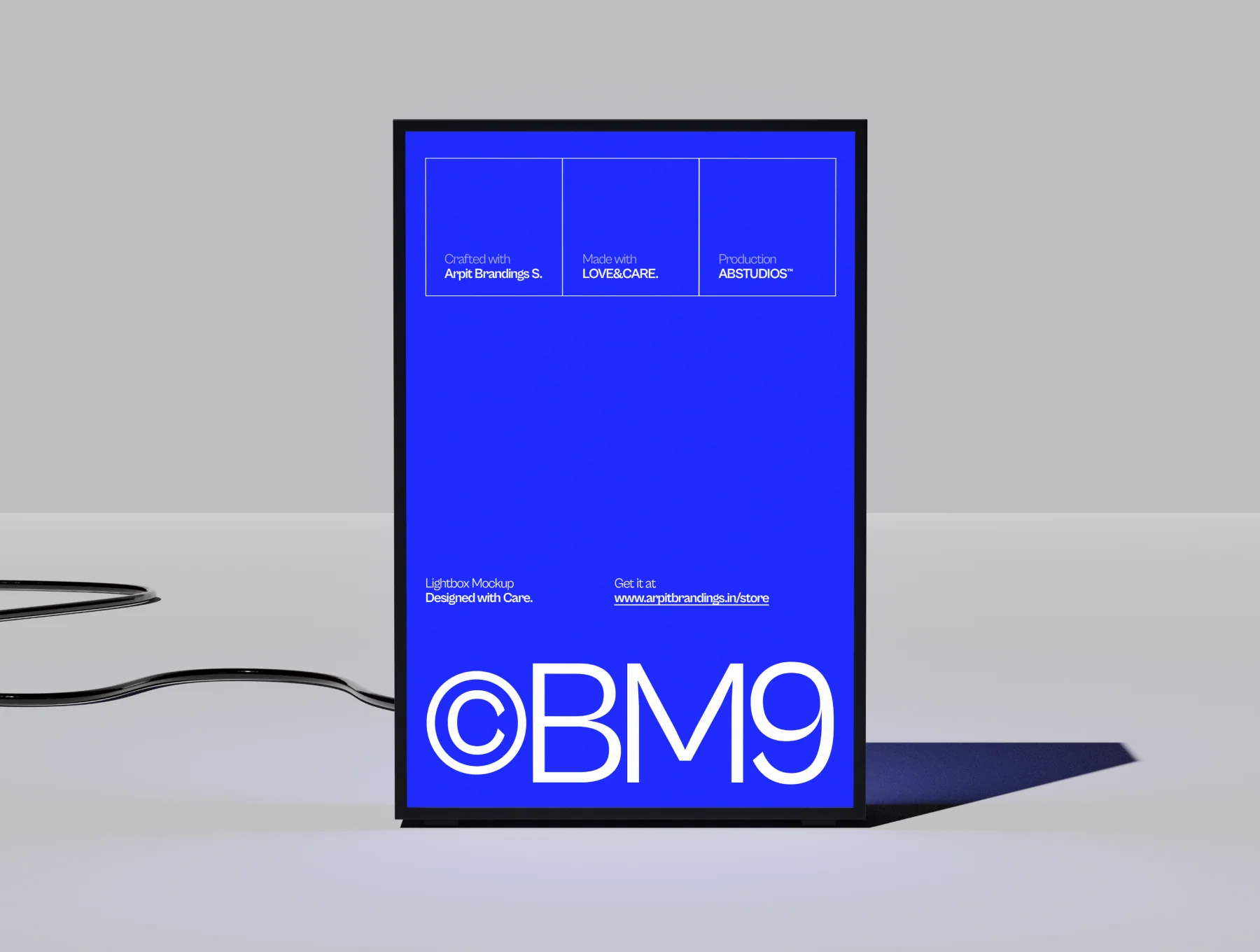 Lightbox Display Mockup 2