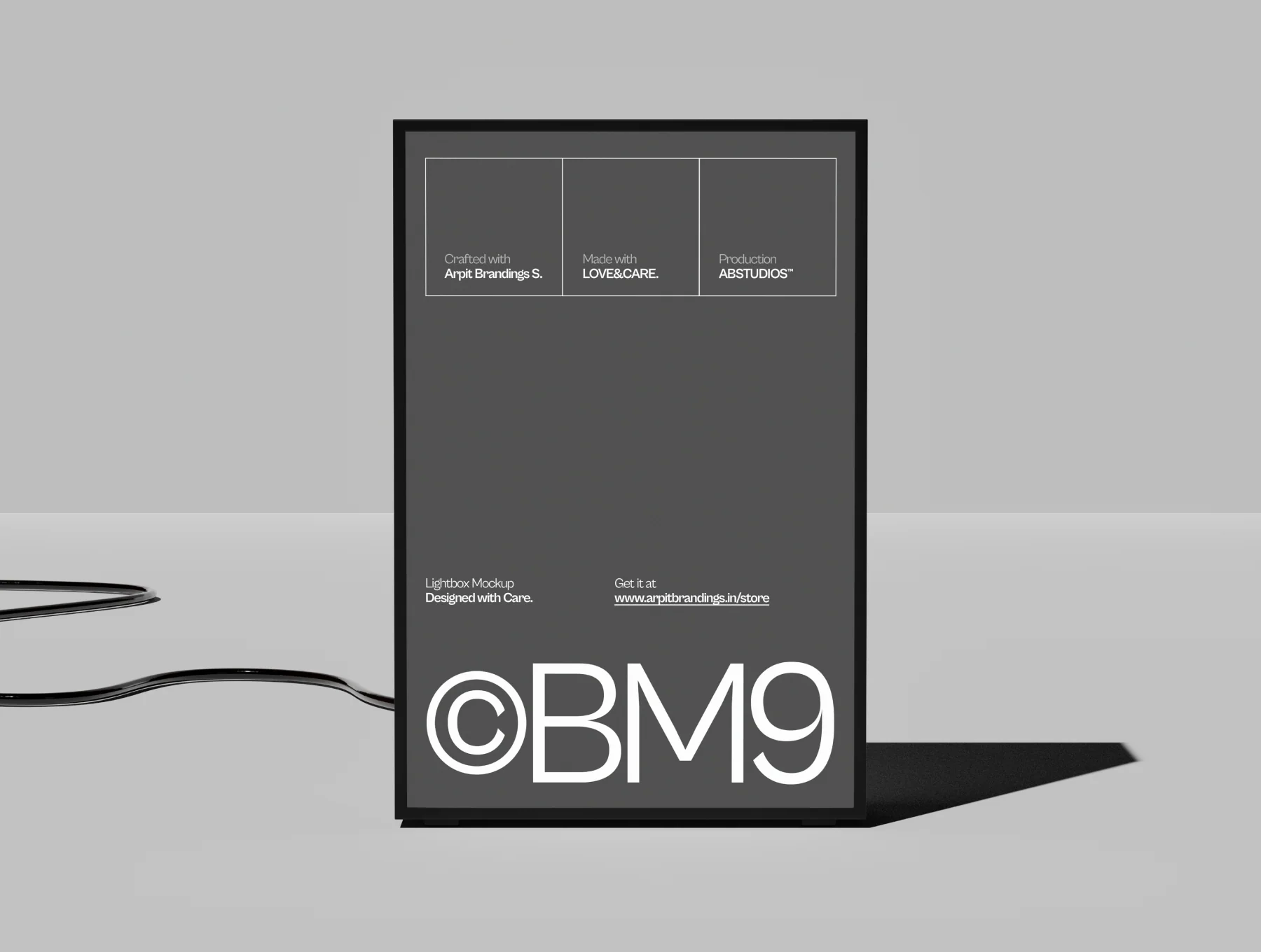 Lightbox Display Mockup 6