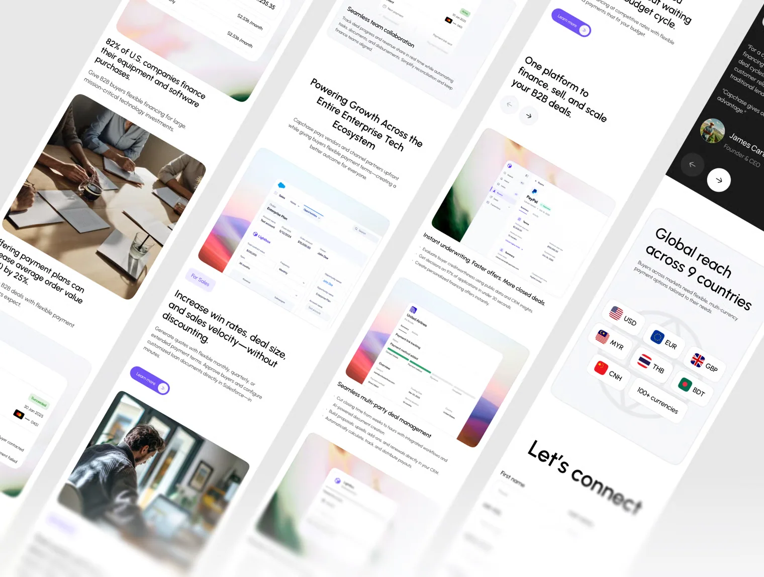 Lightbox : Modern B2B Vendor Financing Website & Mobile Template 2