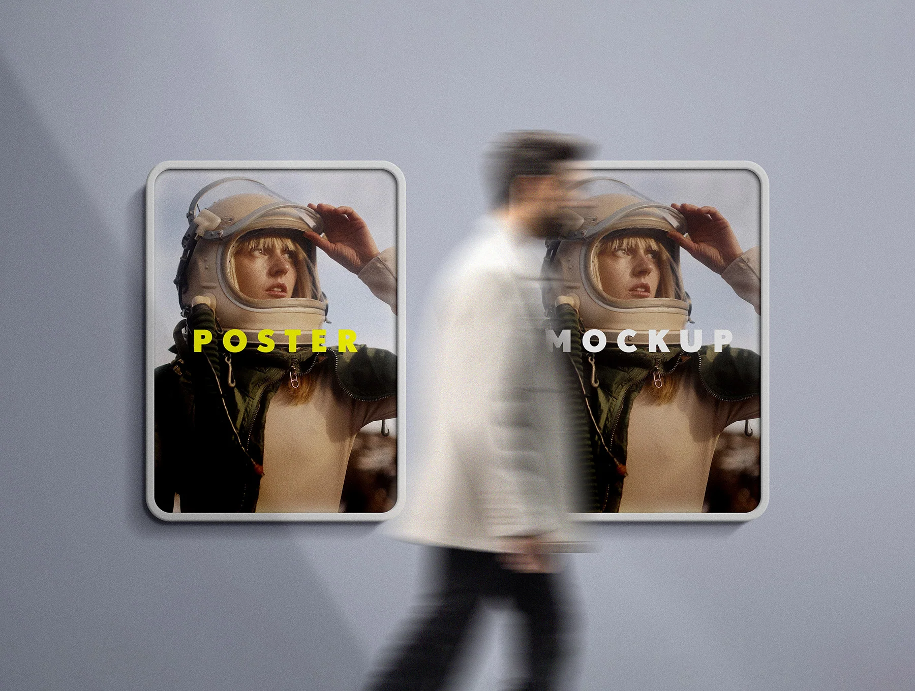 Lightbox Poster Mockup Set 2