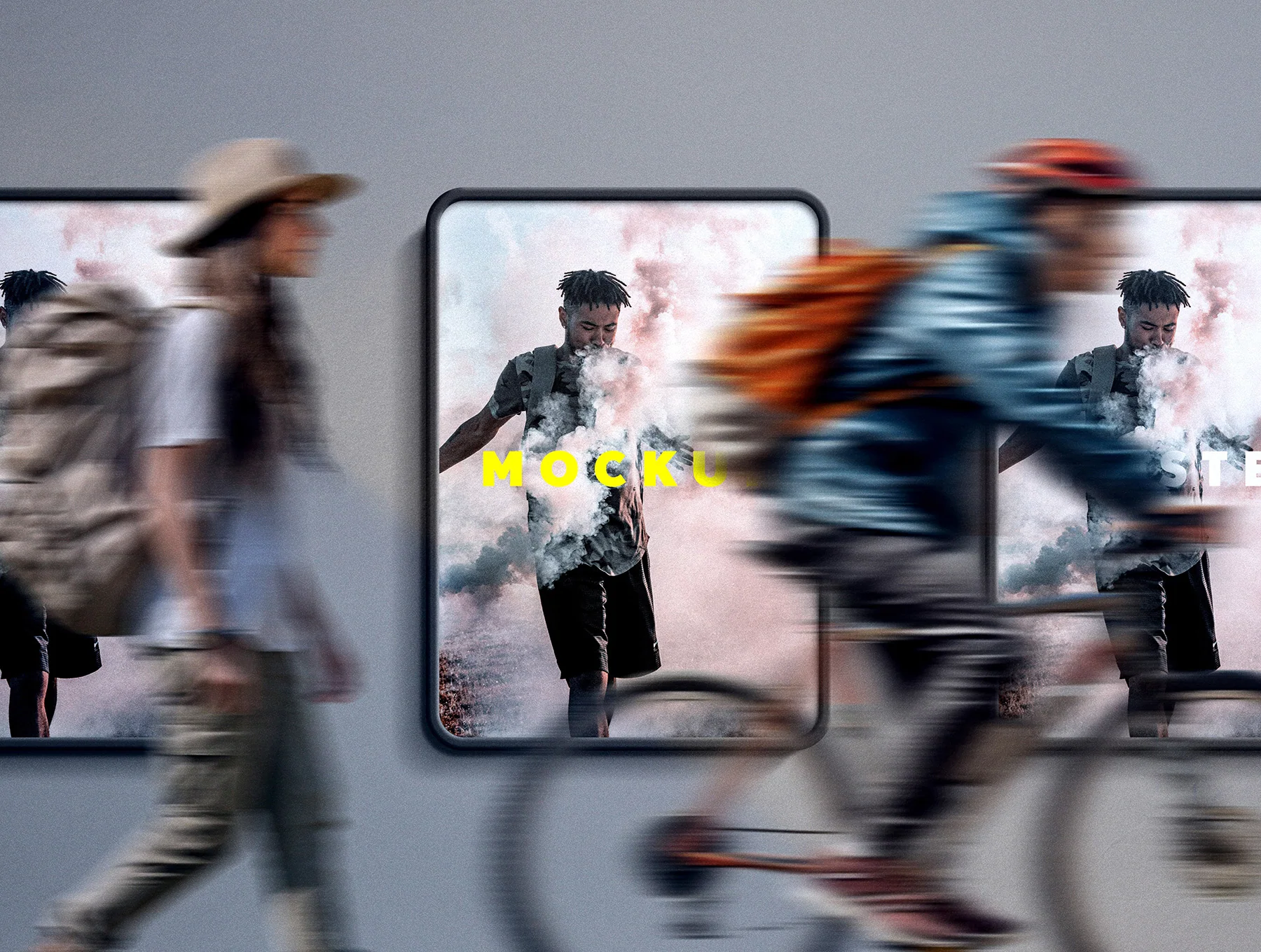 Lightbox Poster Mockup Set 5