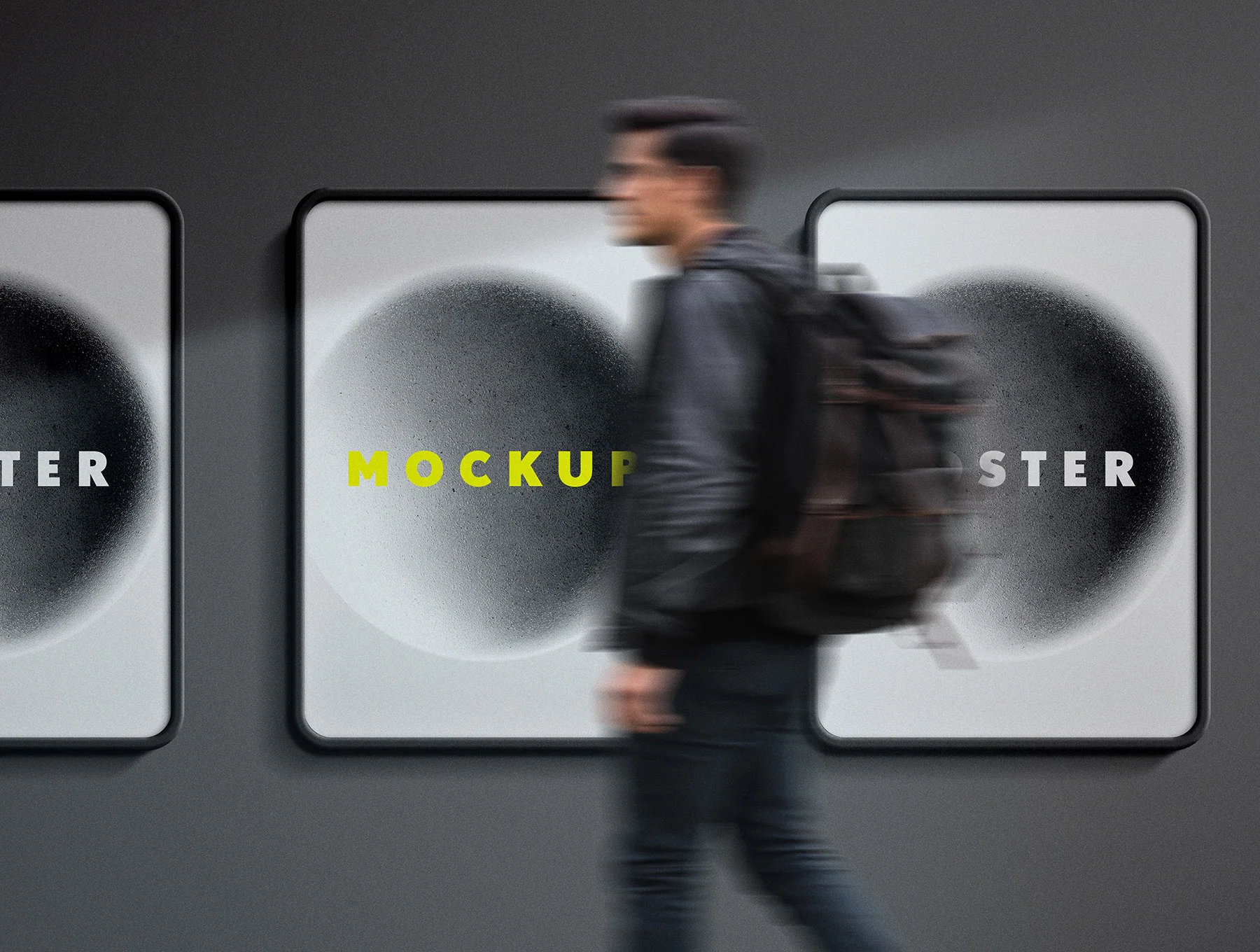 Lightbox Poster Mockup Set 6