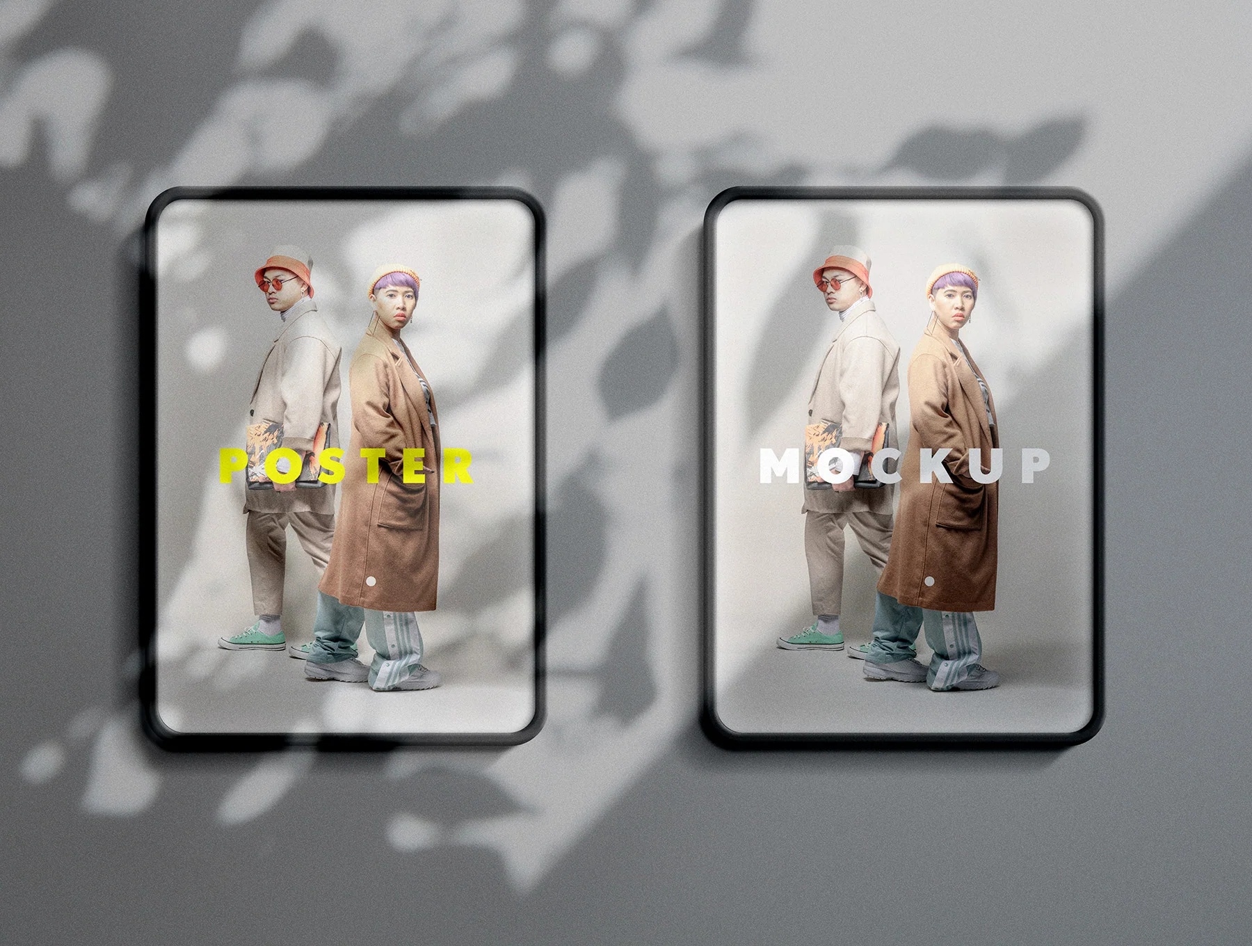 Lightbox Poster Mockup Set 8