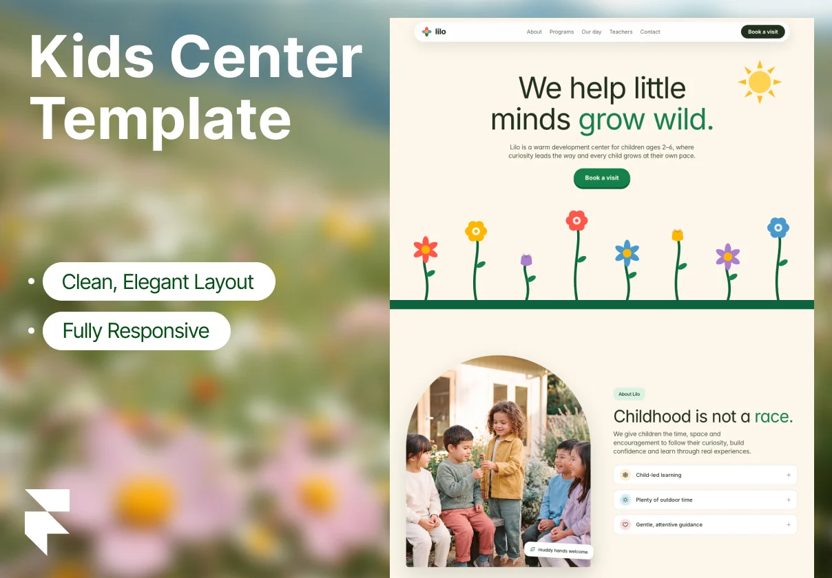 Lilo – Kids Center Template
