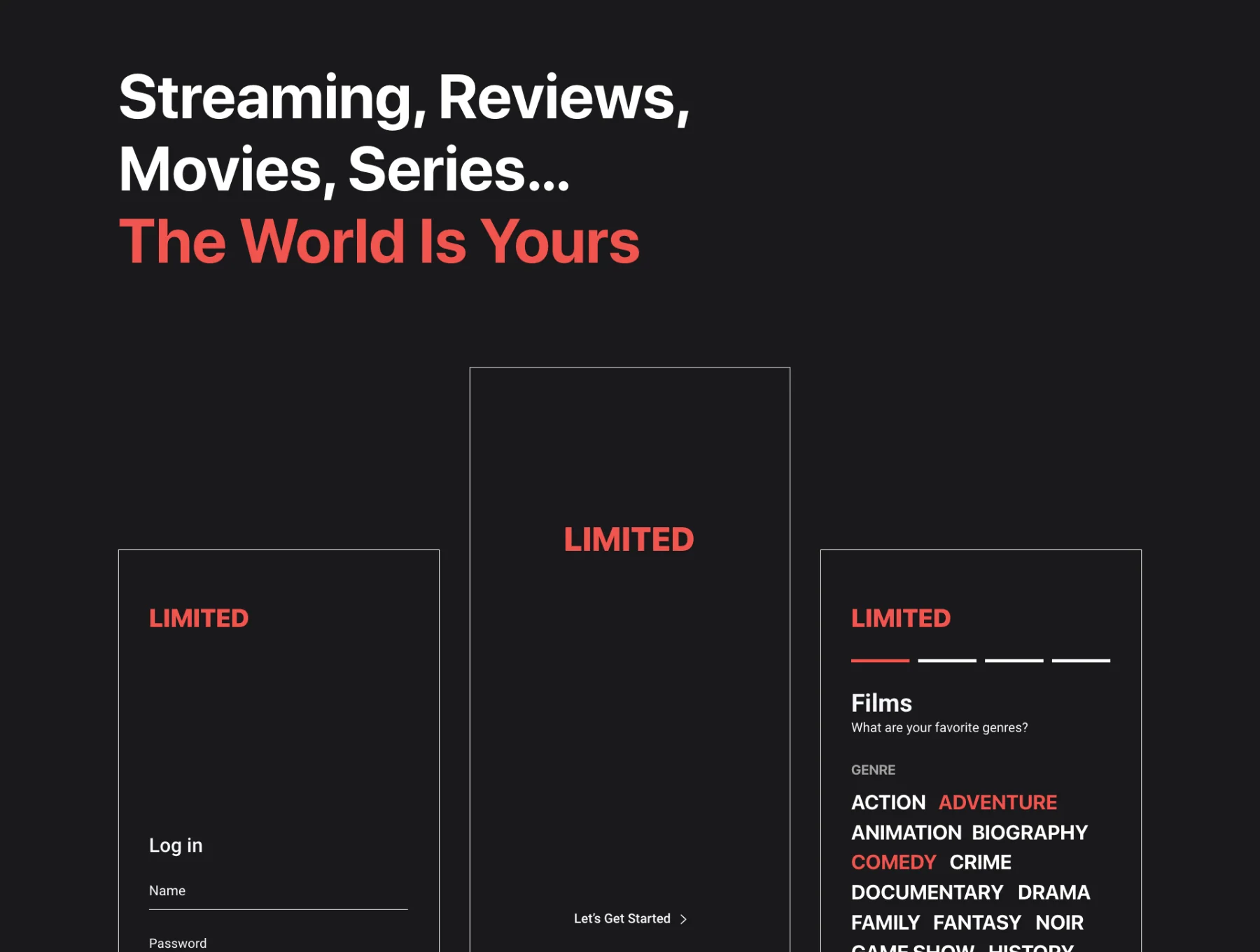 Limited App IOS UI KIT