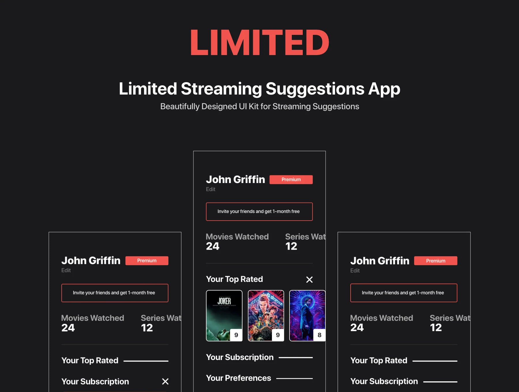 Limited App IOS UI KIT 2