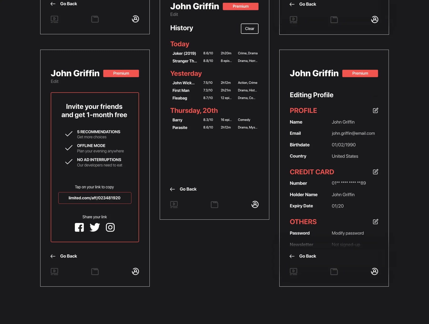 Limited App IOS UI KIT 6