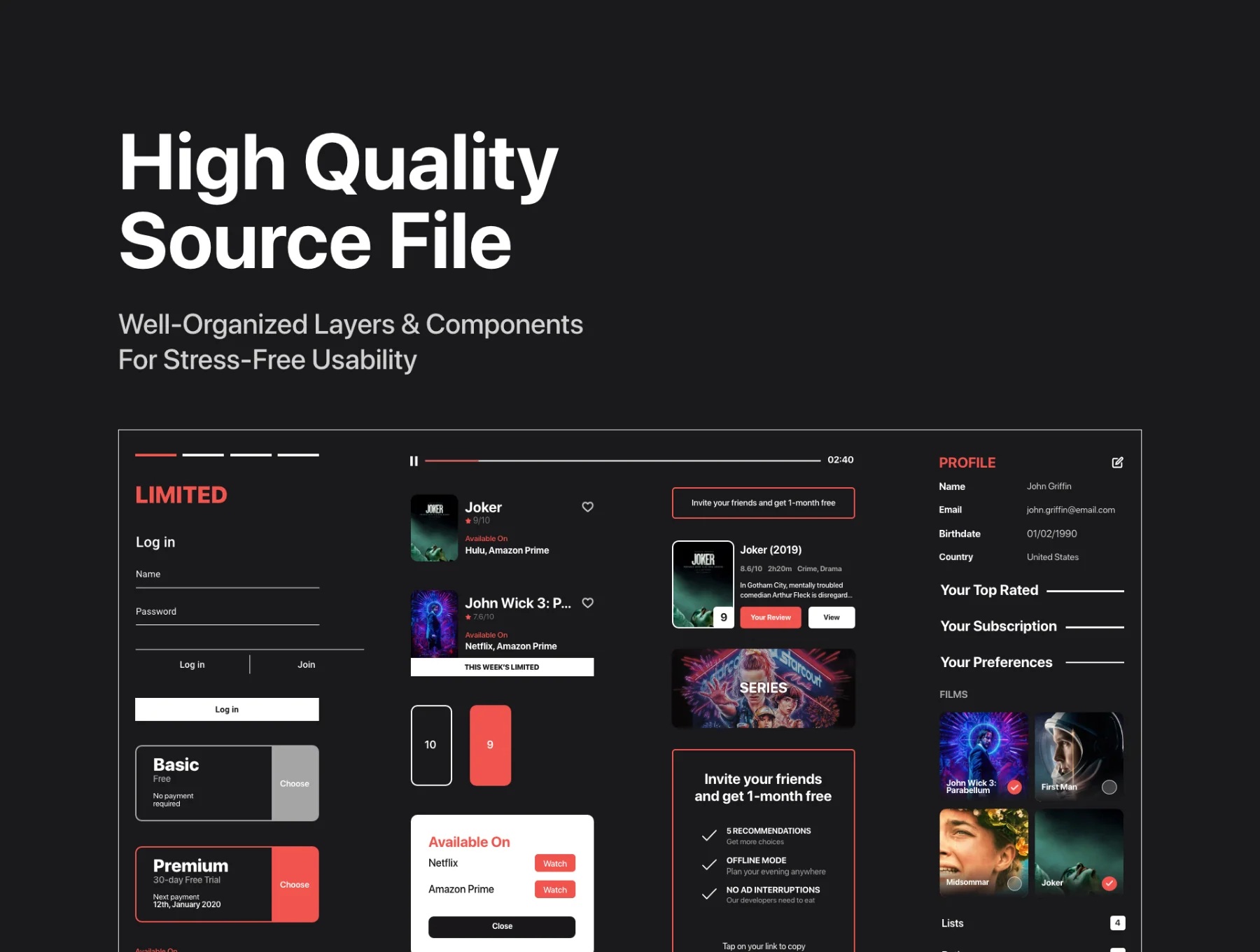 Limited App IOS UI KIT 8