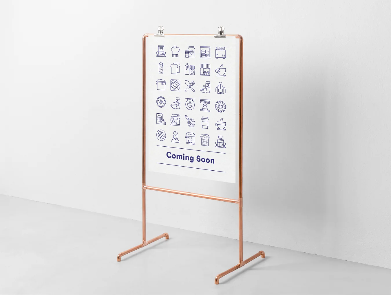 30 Cafe Line Icons 4
