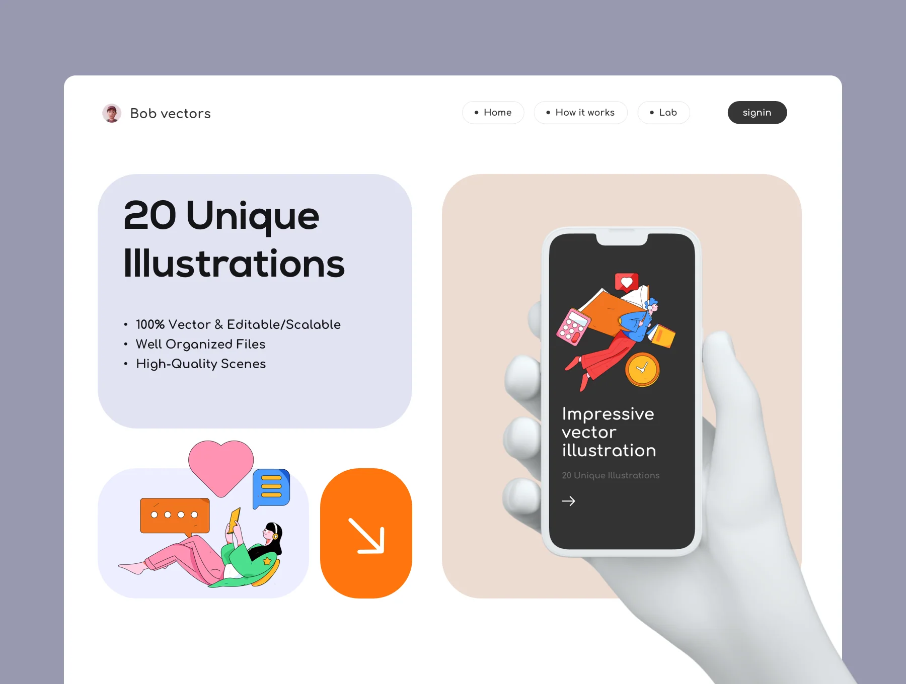 line illustration component  library 2