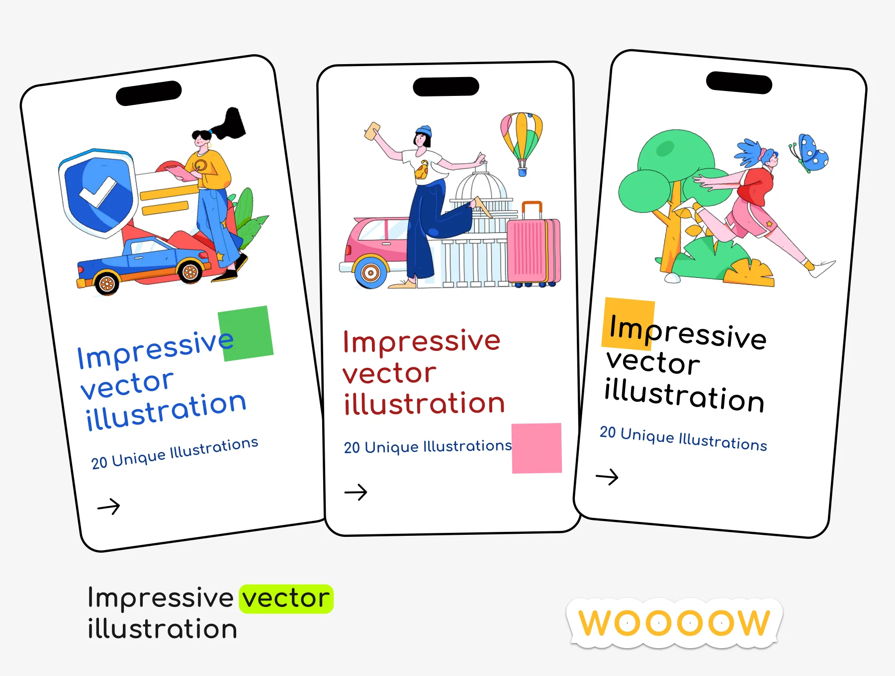 line illustration component  library 5