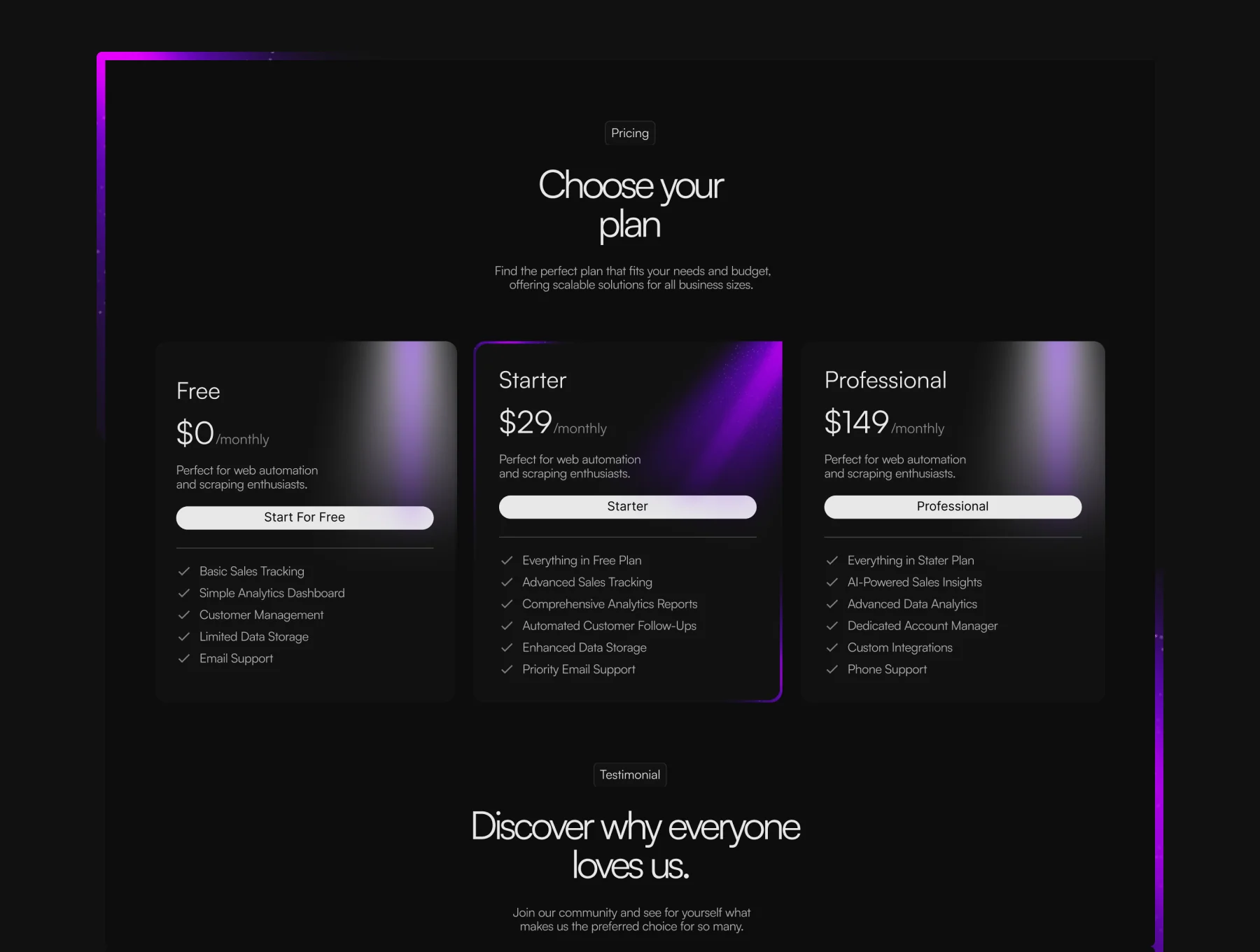 LINE - SaaS Landing Page Framer Template 4