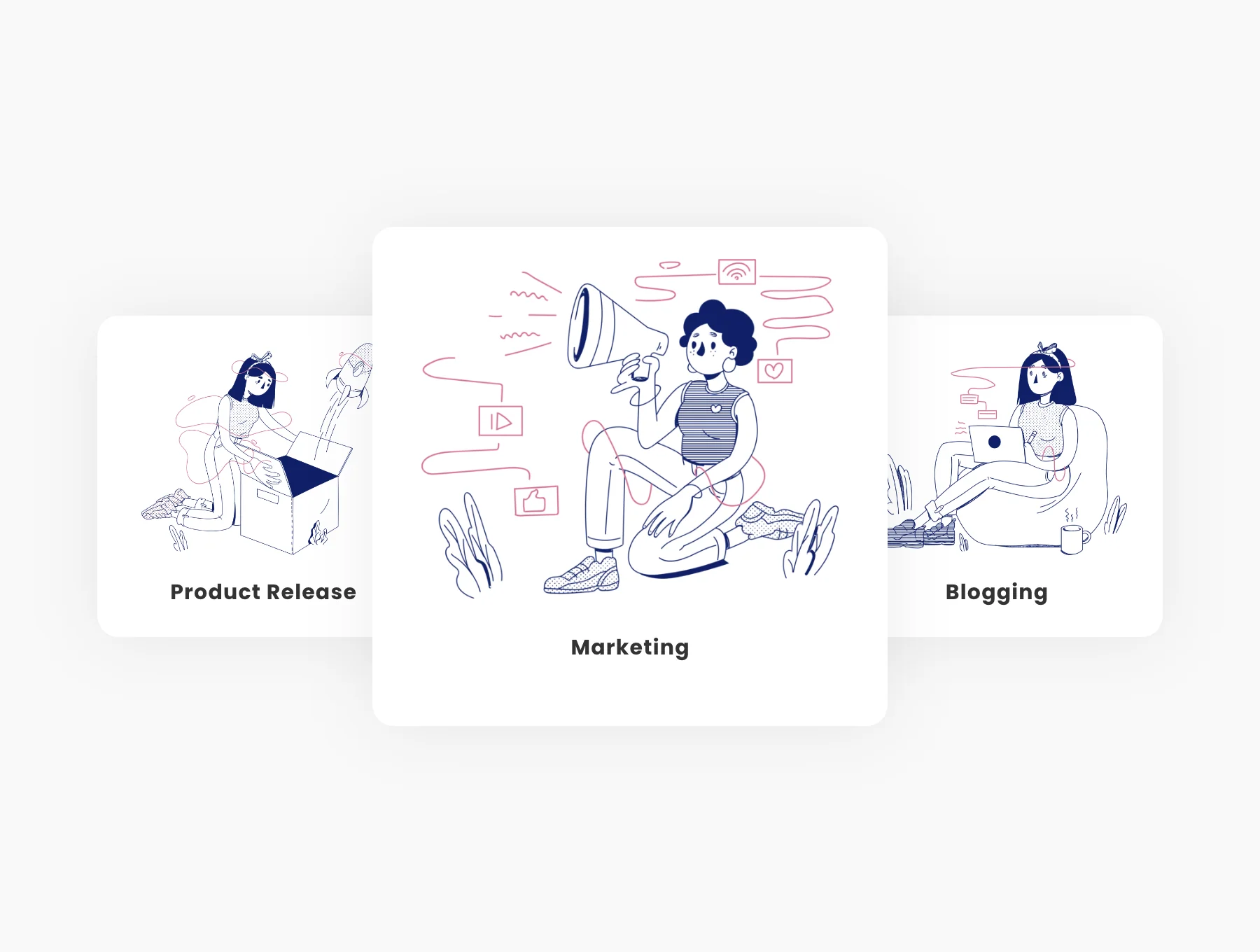 Lined Illustrations 2