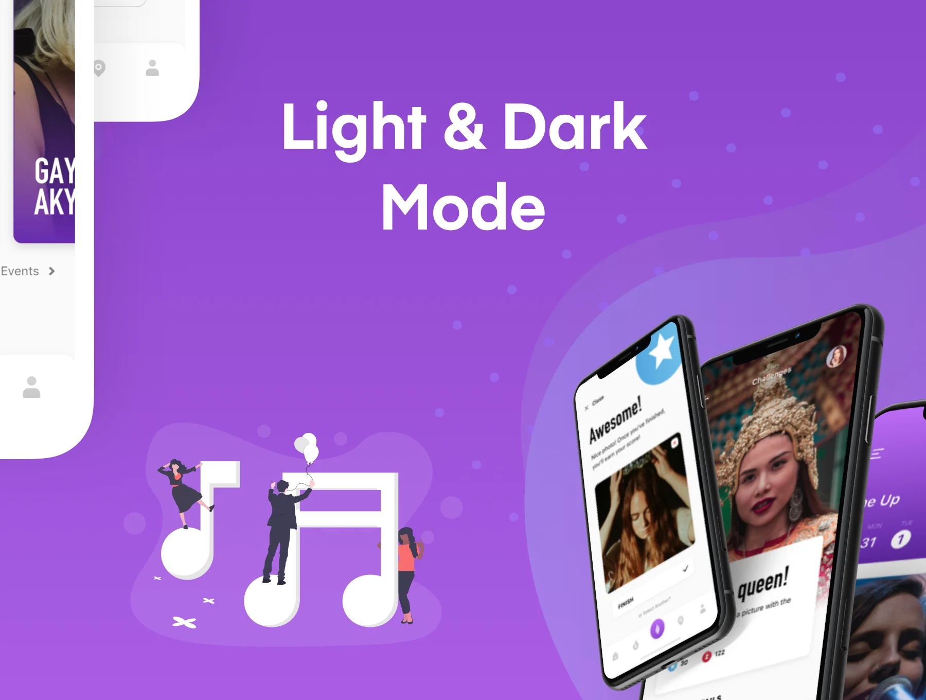 LineFest - Music Festival Mobile App UI Kit 4