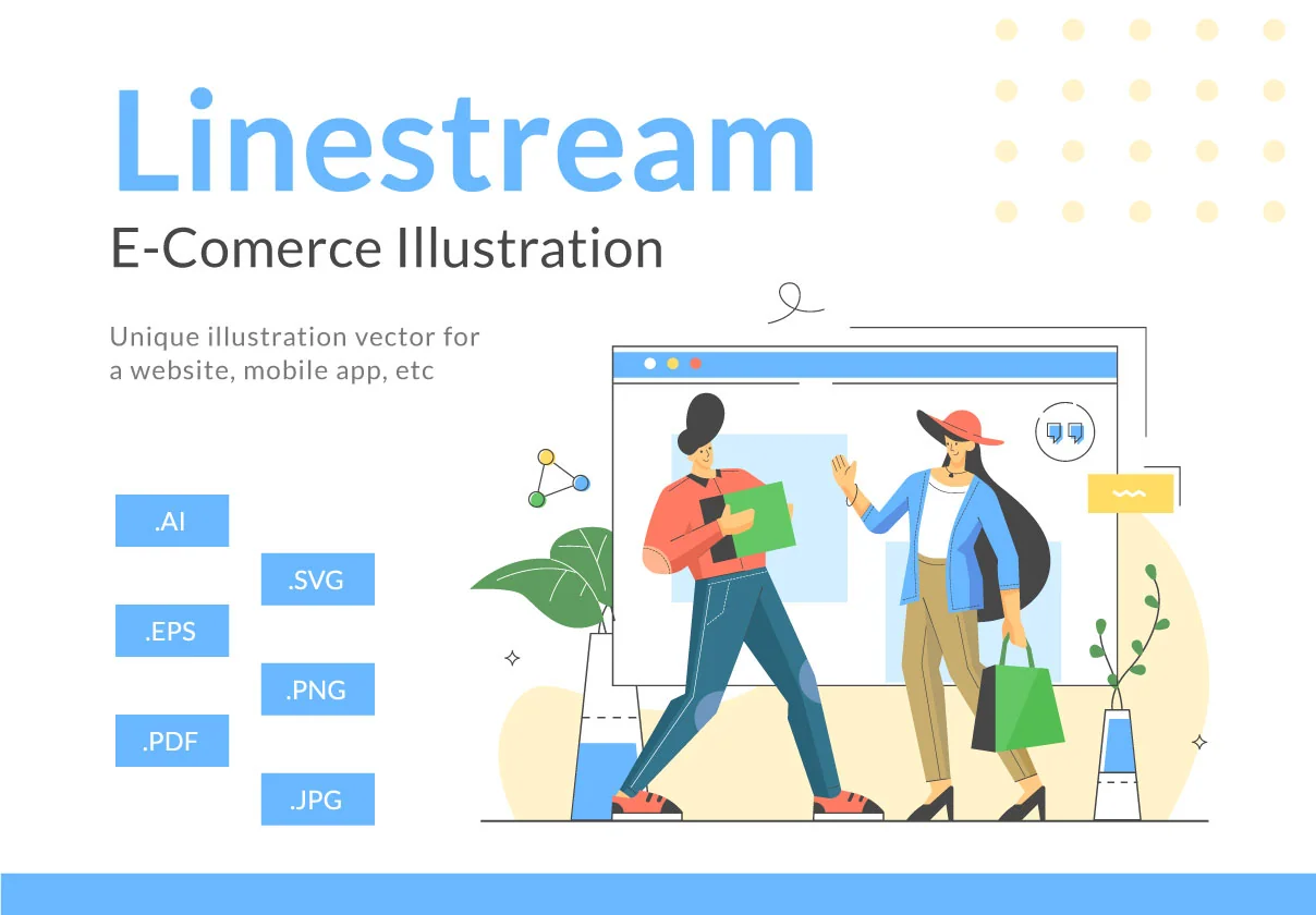 Linestream Illustration