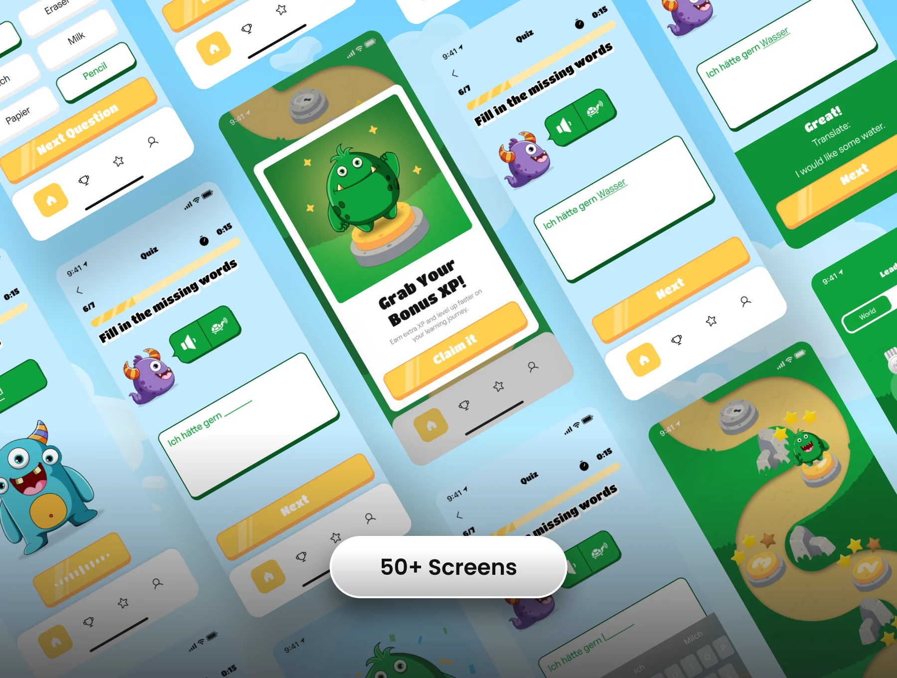 LingoBeast - Mobile App Kit 5