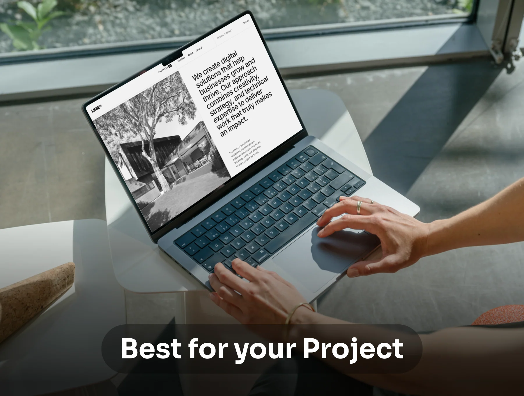 LINIE - Digital Design Agency Template 5