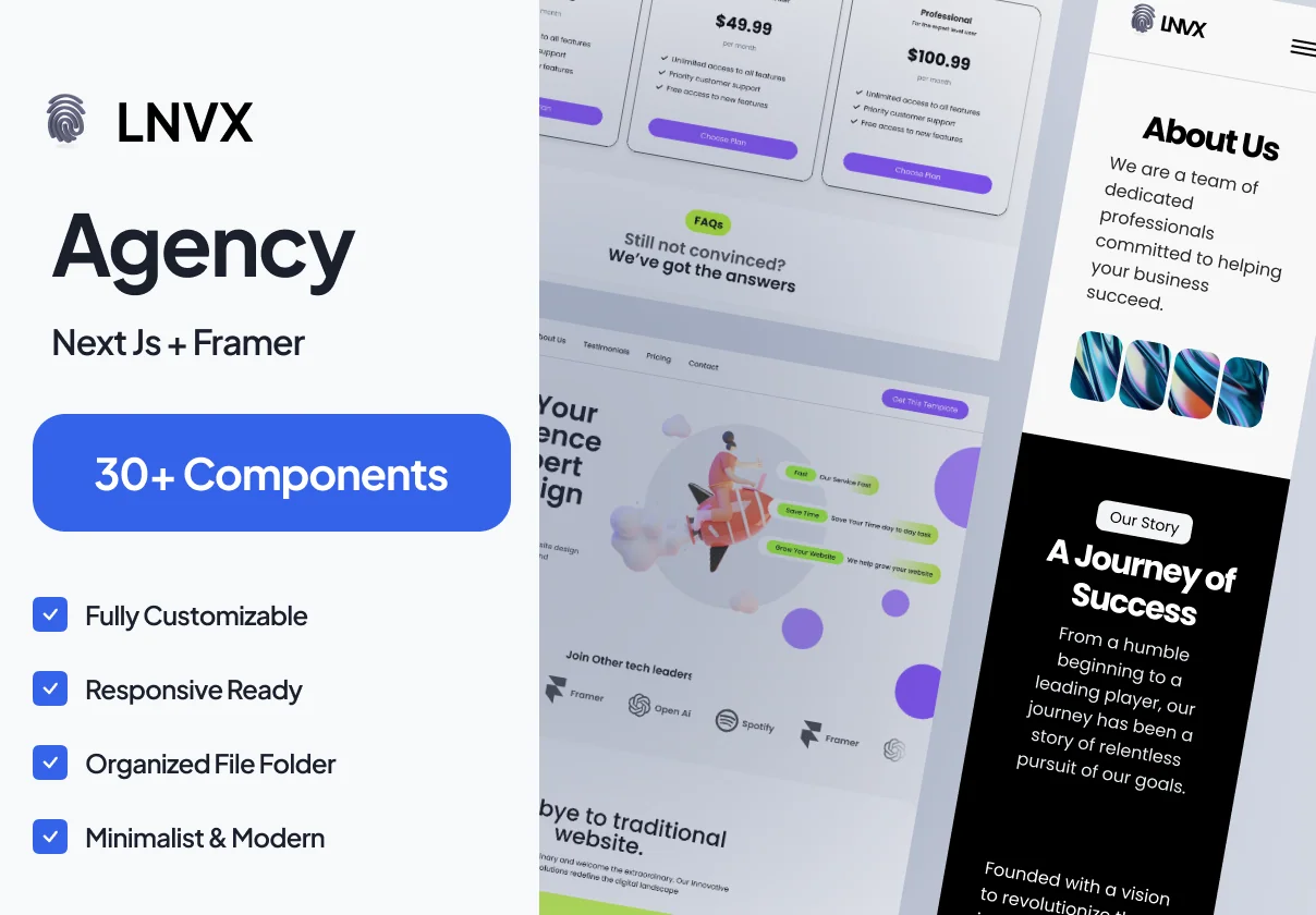 LINVX - Agency Next js Template