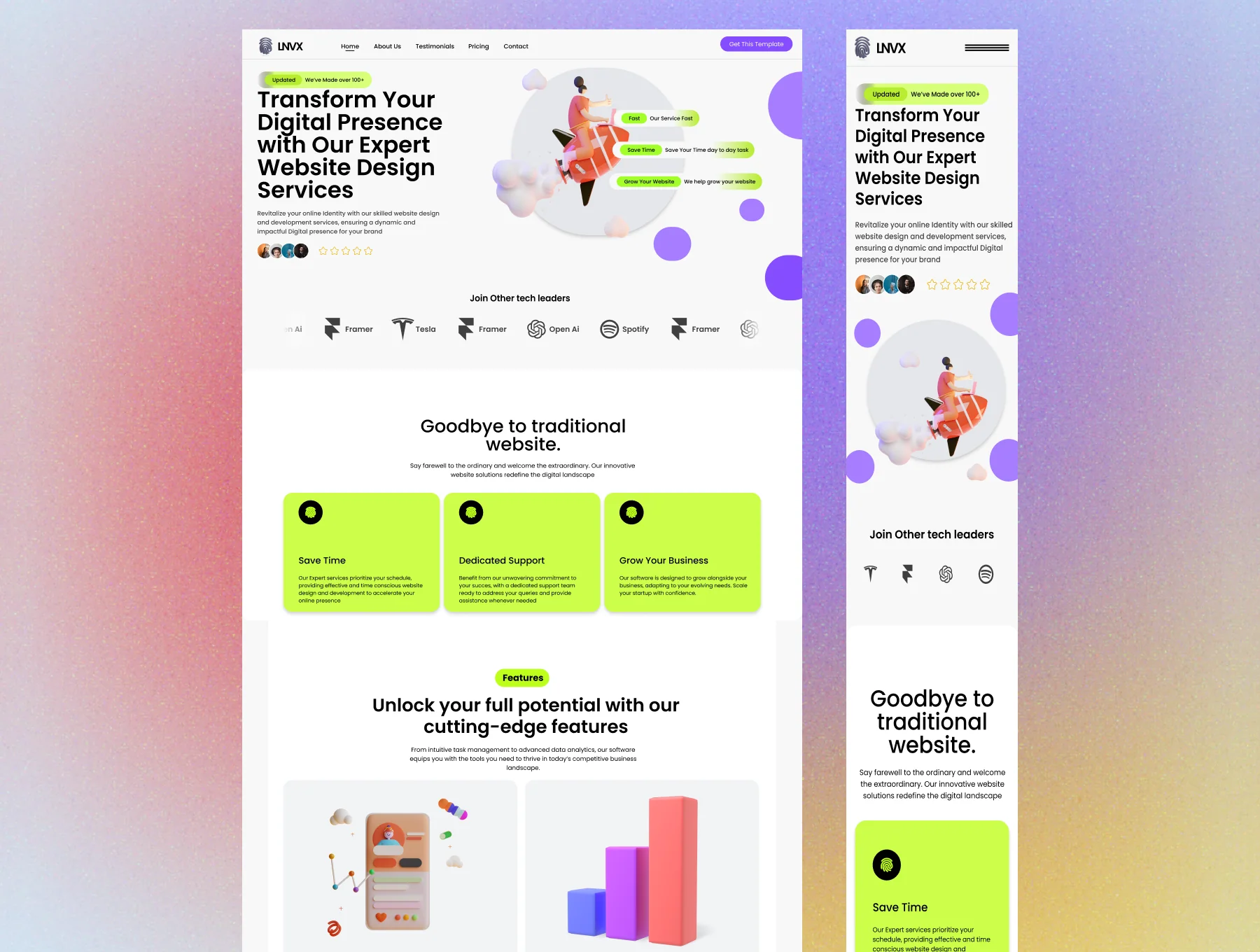LINVX - Agency Next js Template