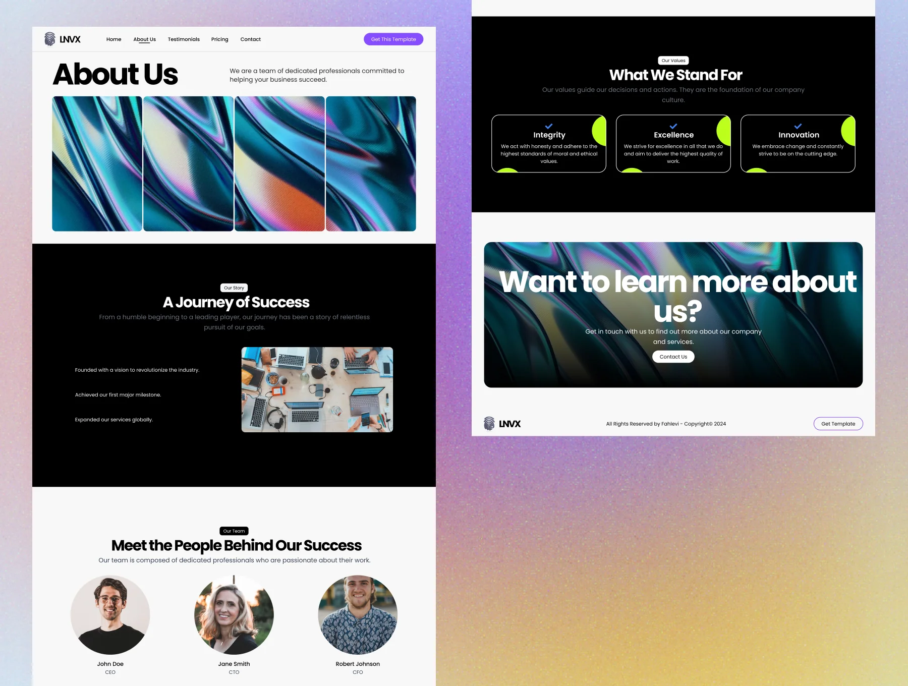 LINVX - Agency Next js Template 6