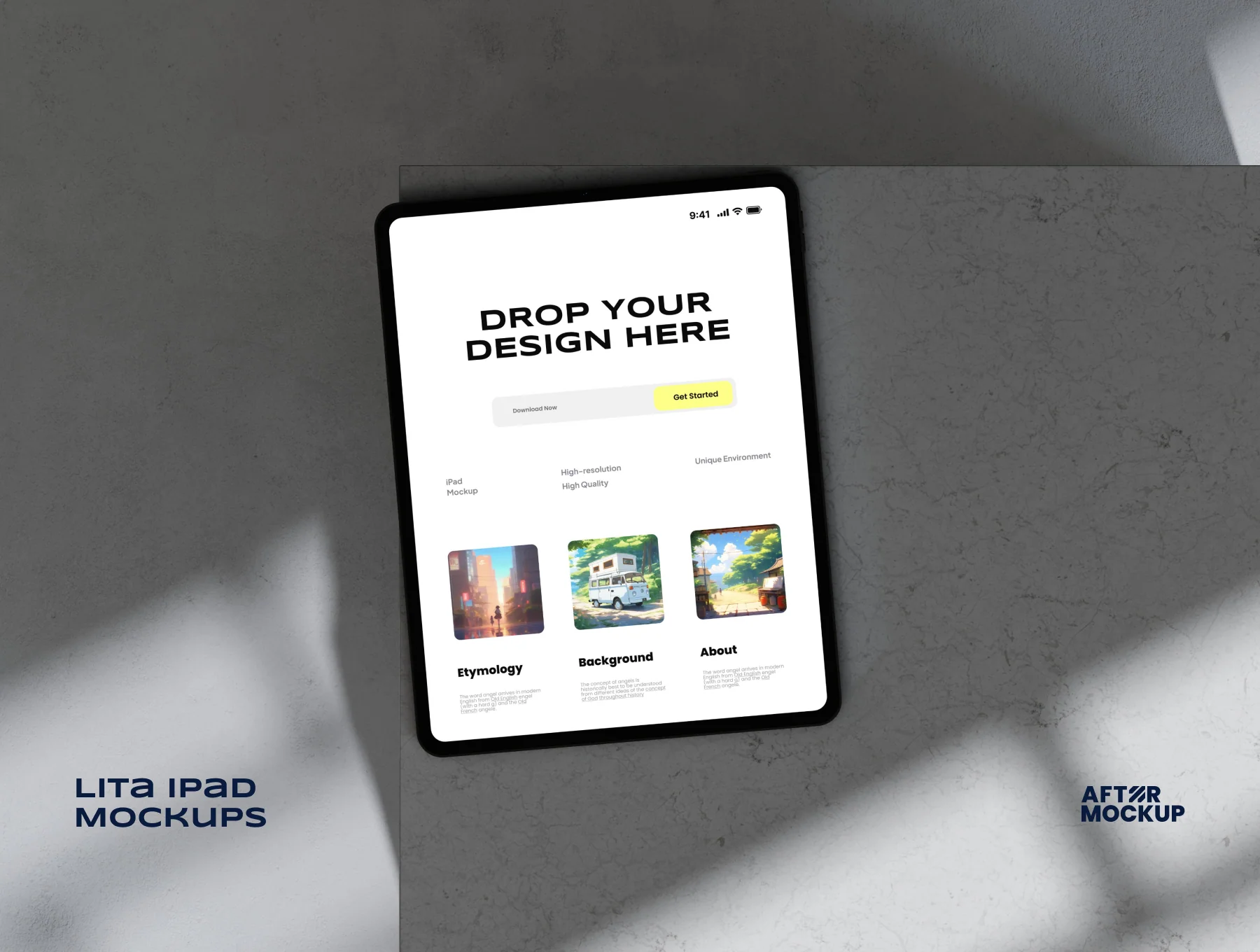 Lita iPad Mockups 4