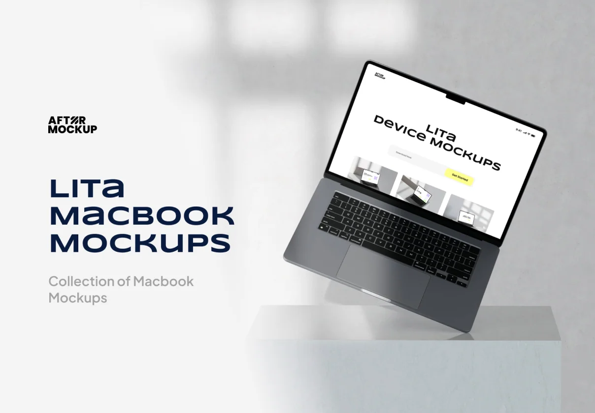 Lita Macbook Mockups
