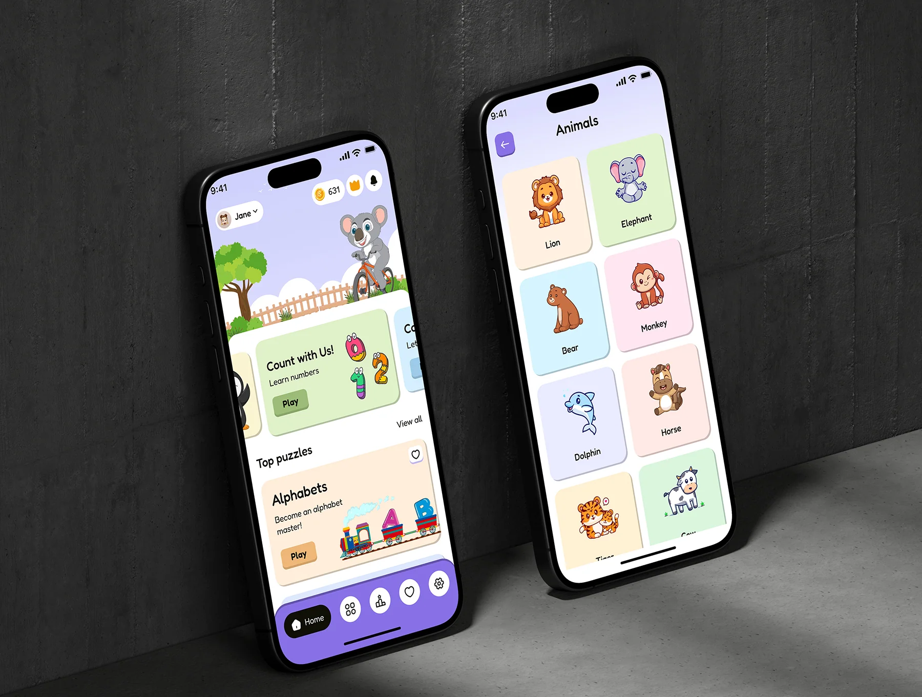 Little Buddy - Kids Learning App UI Kit 8
