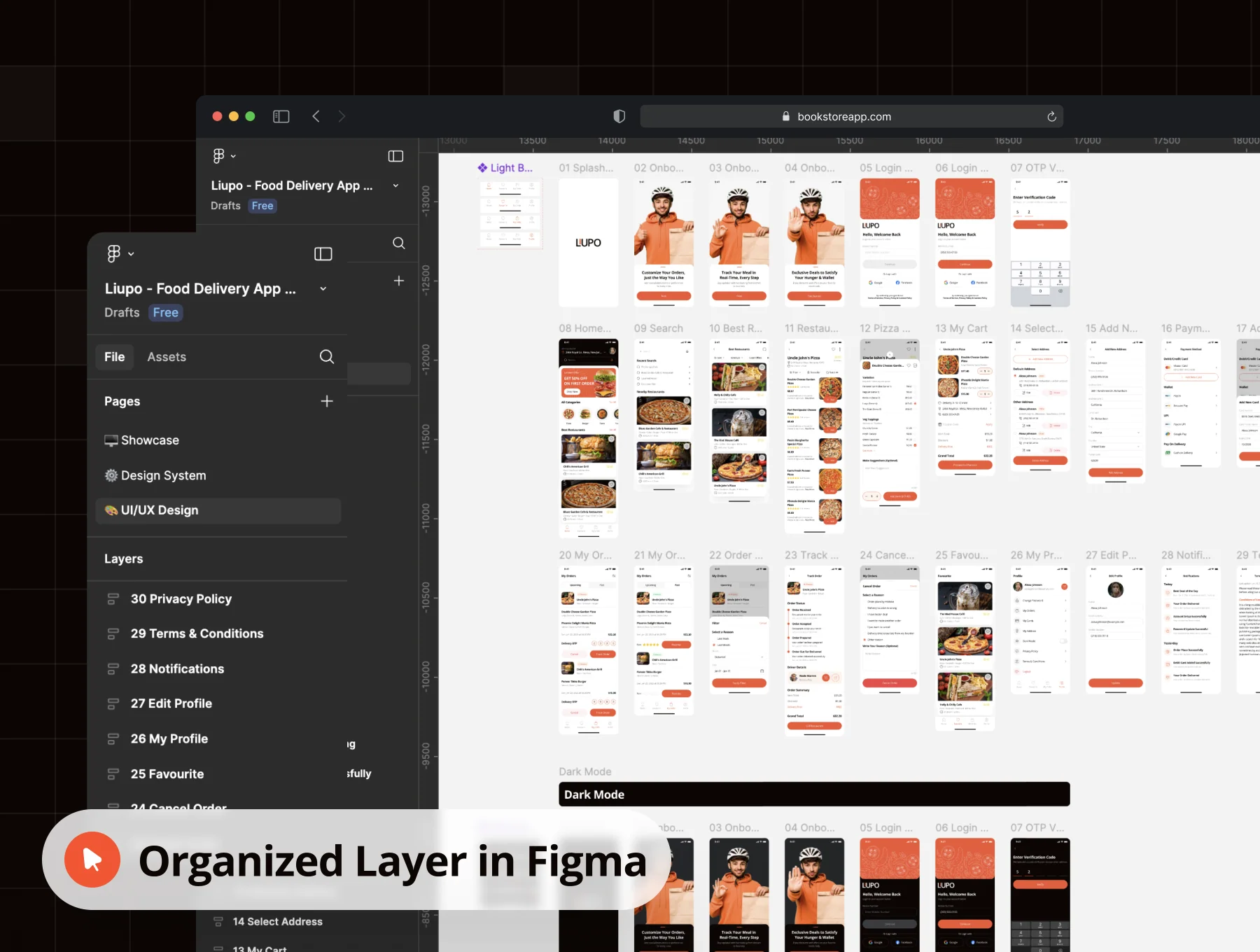 Liupo - Food Delivery App UI Kit 8