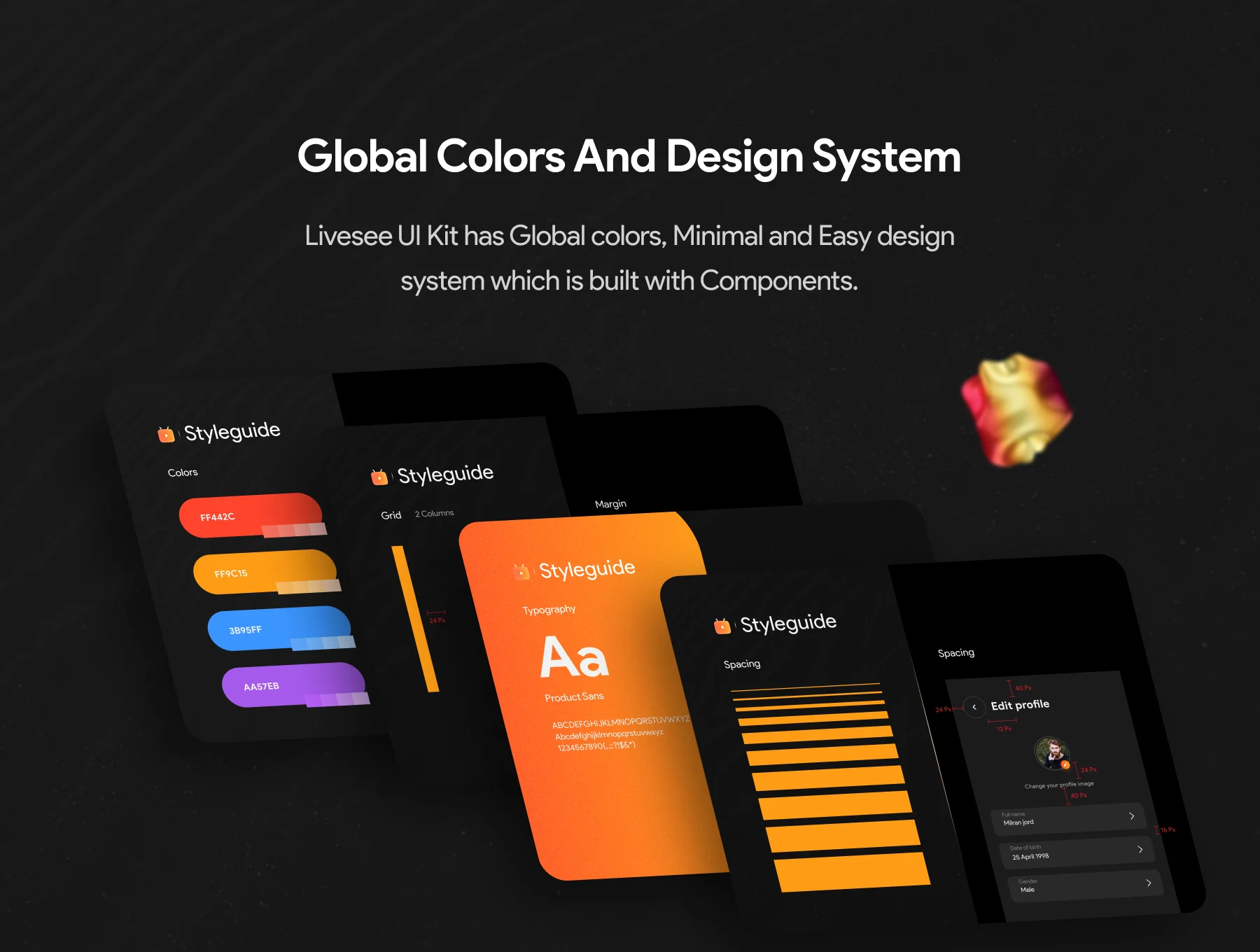 Live video Streaming App UI Kit 5