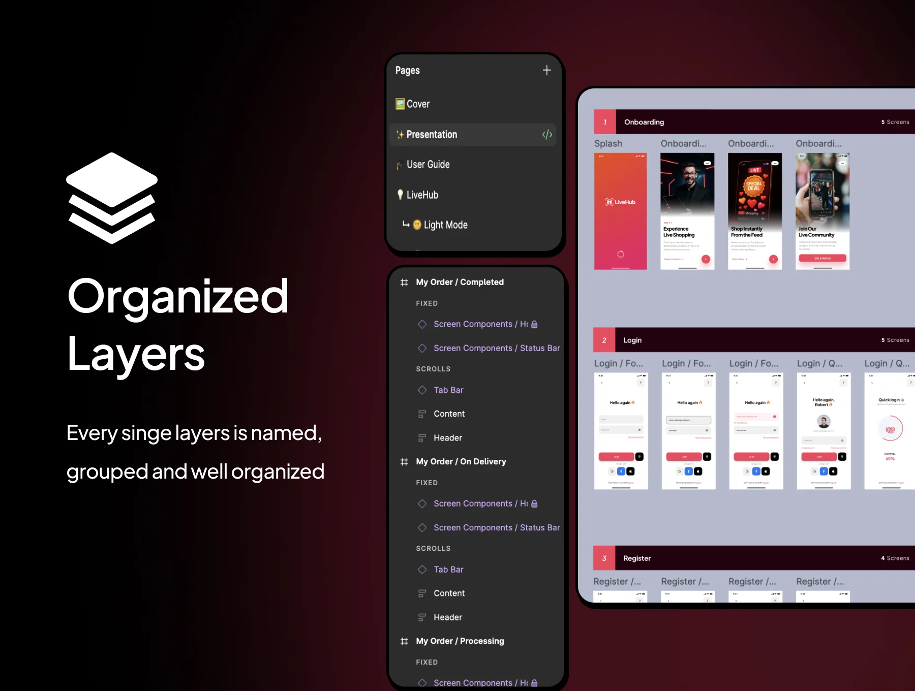 LiveHub - Live E-Commerce - Mobile App UI Kit 8