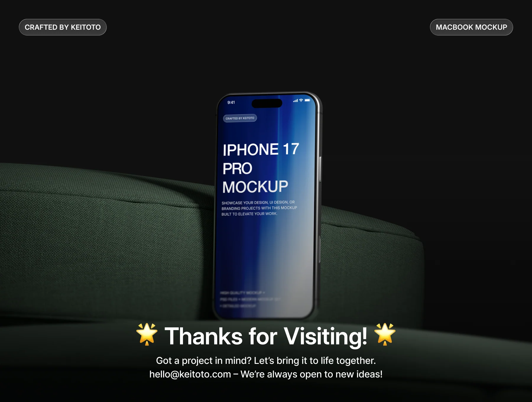 Living Space IPhone 17 Pro Max Mockup Set 4