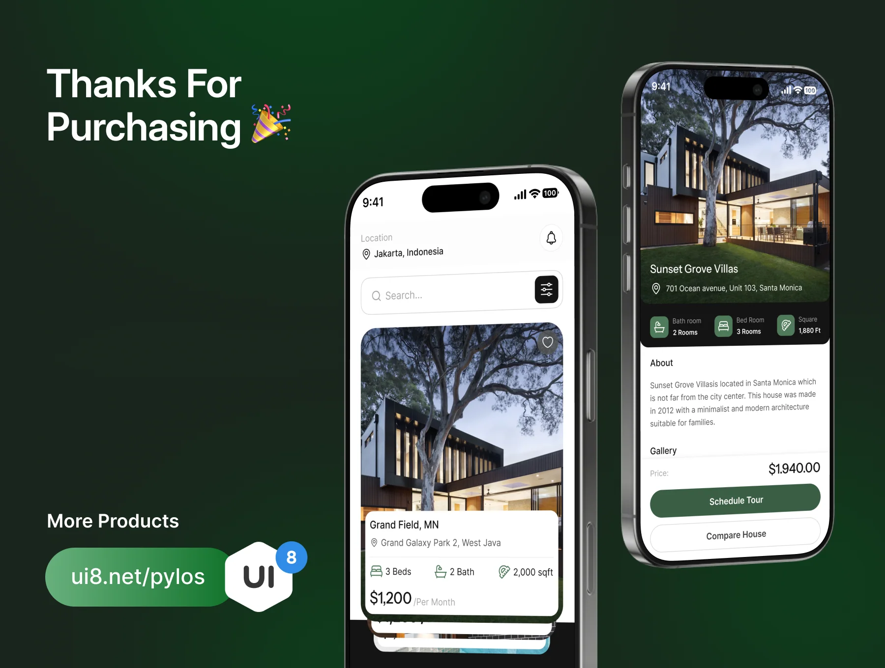 LivinGo - Real Estate Mobile UI Kit 8