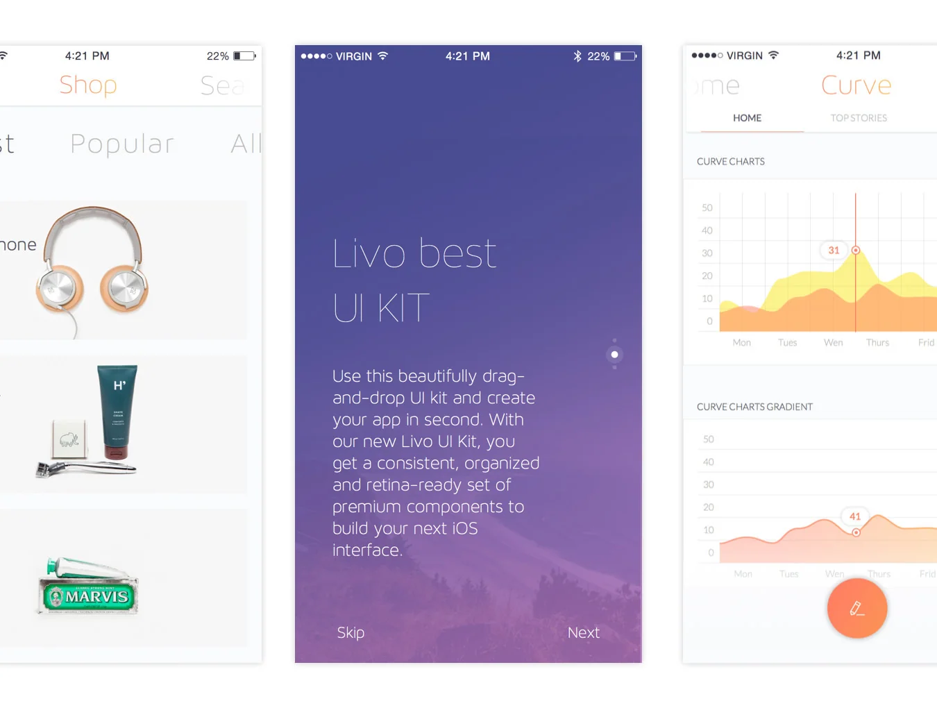 Livo UI Kit 3